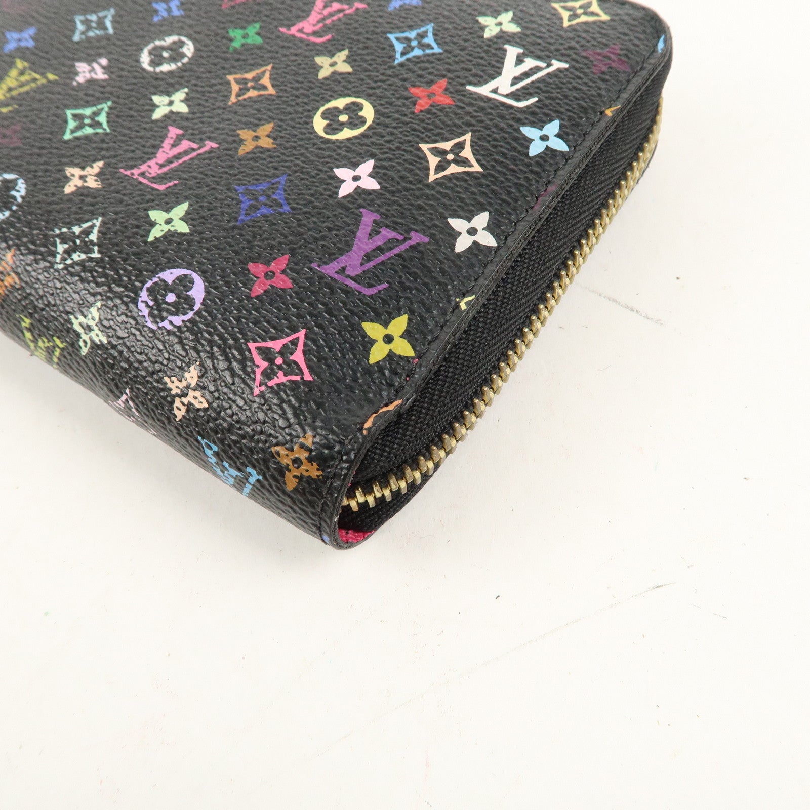 Louis Vuitton Monogram Multi Color Zippy Wallet Long Wallet M60243