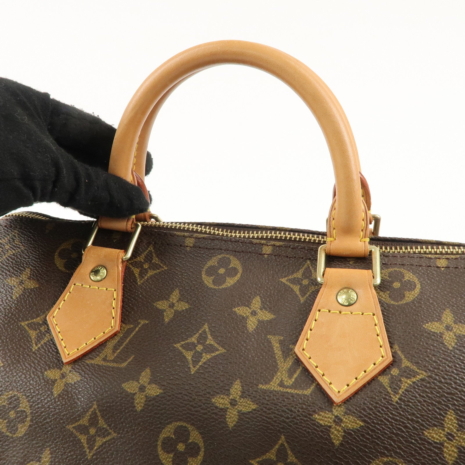 Louis Vuitton Monogram Speedy 30 Hand Bag Boston Bag M41526