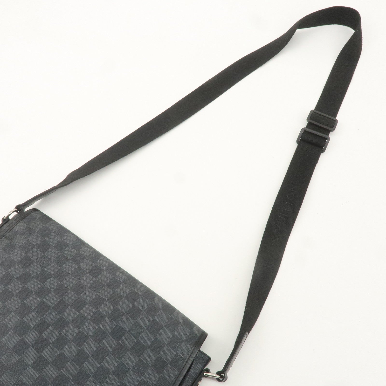 Louis Vuitton Damier Graphit Daniel MM Shoulder Bag N58029