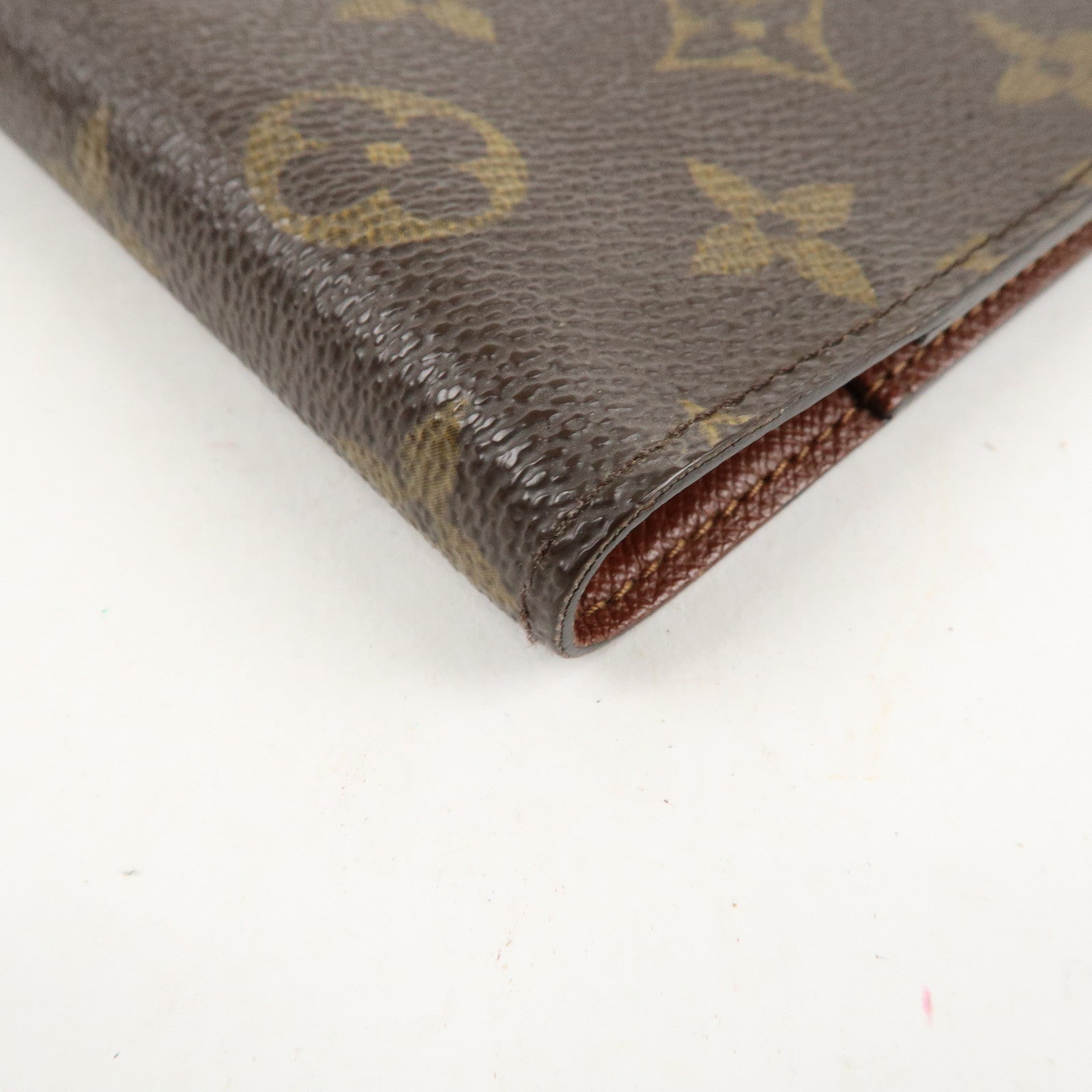 Louis Vuitton Monogram Agenda PM Planner Cover Brown R20005