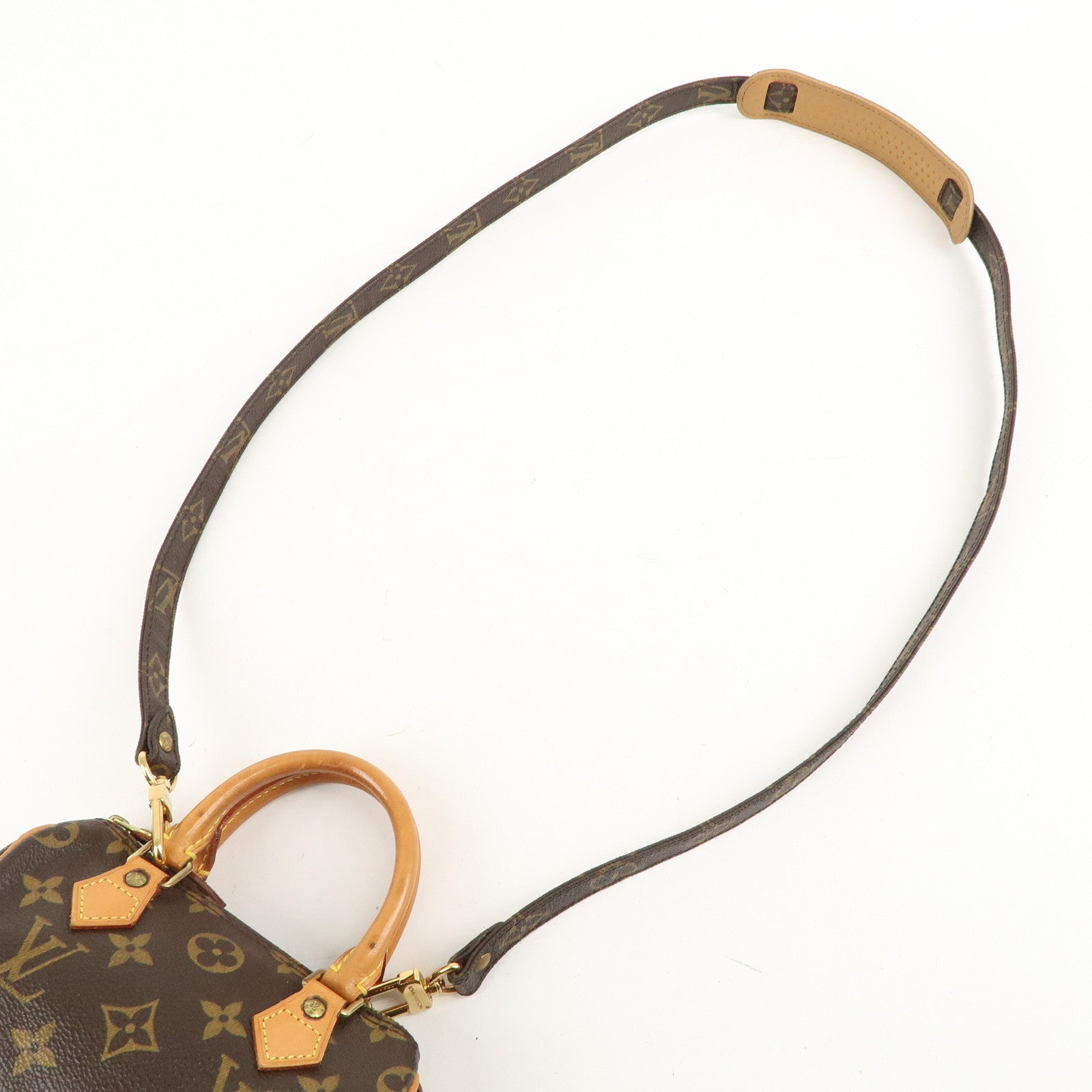 Louis Vuitton Monogram Mini Speedy 
Shoulder Strap M41534/J75010