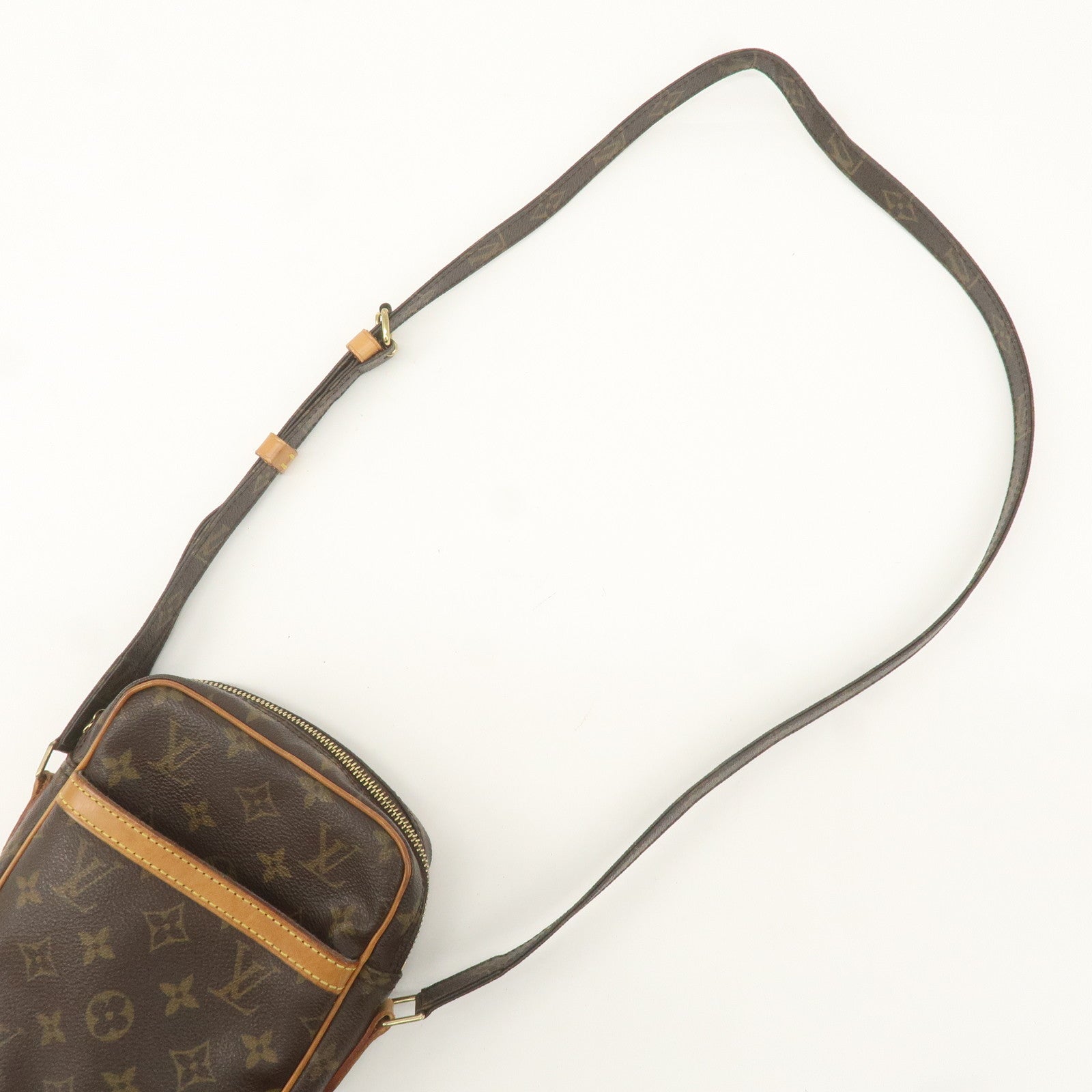 Louis Vuitton Monogram Danube Shoulder Bag Brown M45266