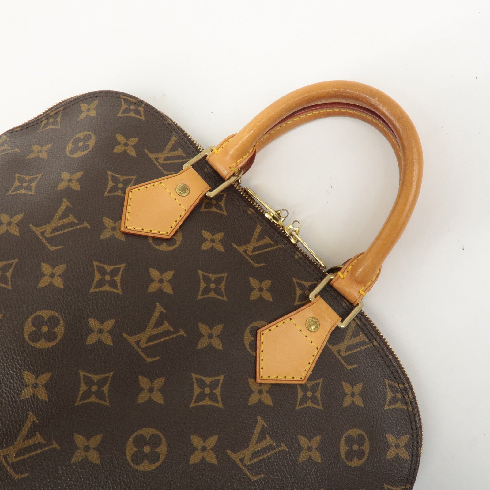 Louis Vuitton Monogram Alma Hand Bag Brown M51130