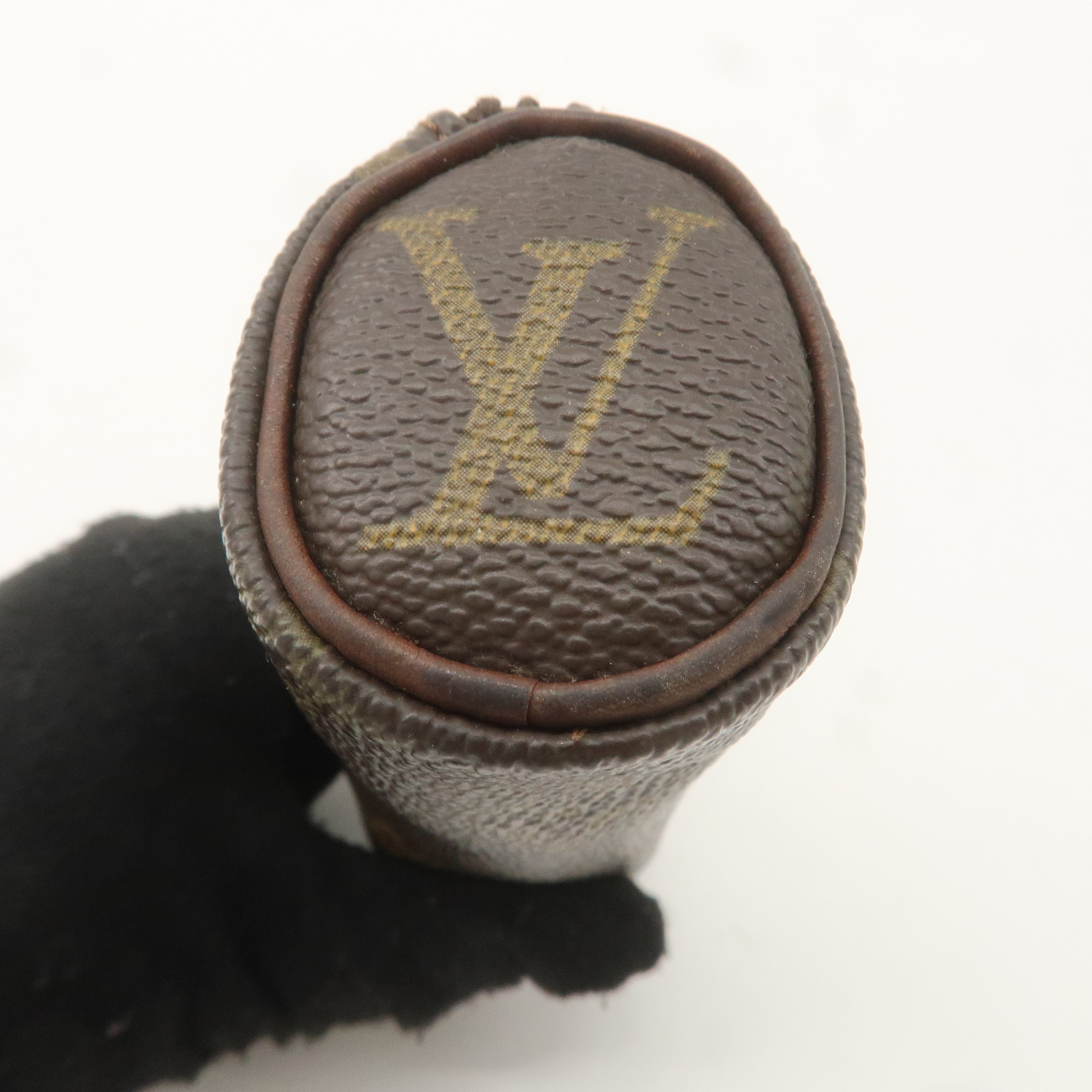 Louis Vuitton Monogram Set of 3 3Ball De Golf Ball Case M58249