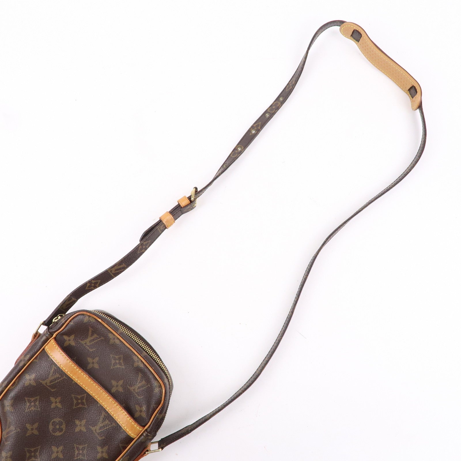 Louis Vuitton Monogram Danube Shoulder Bag Brown M45266