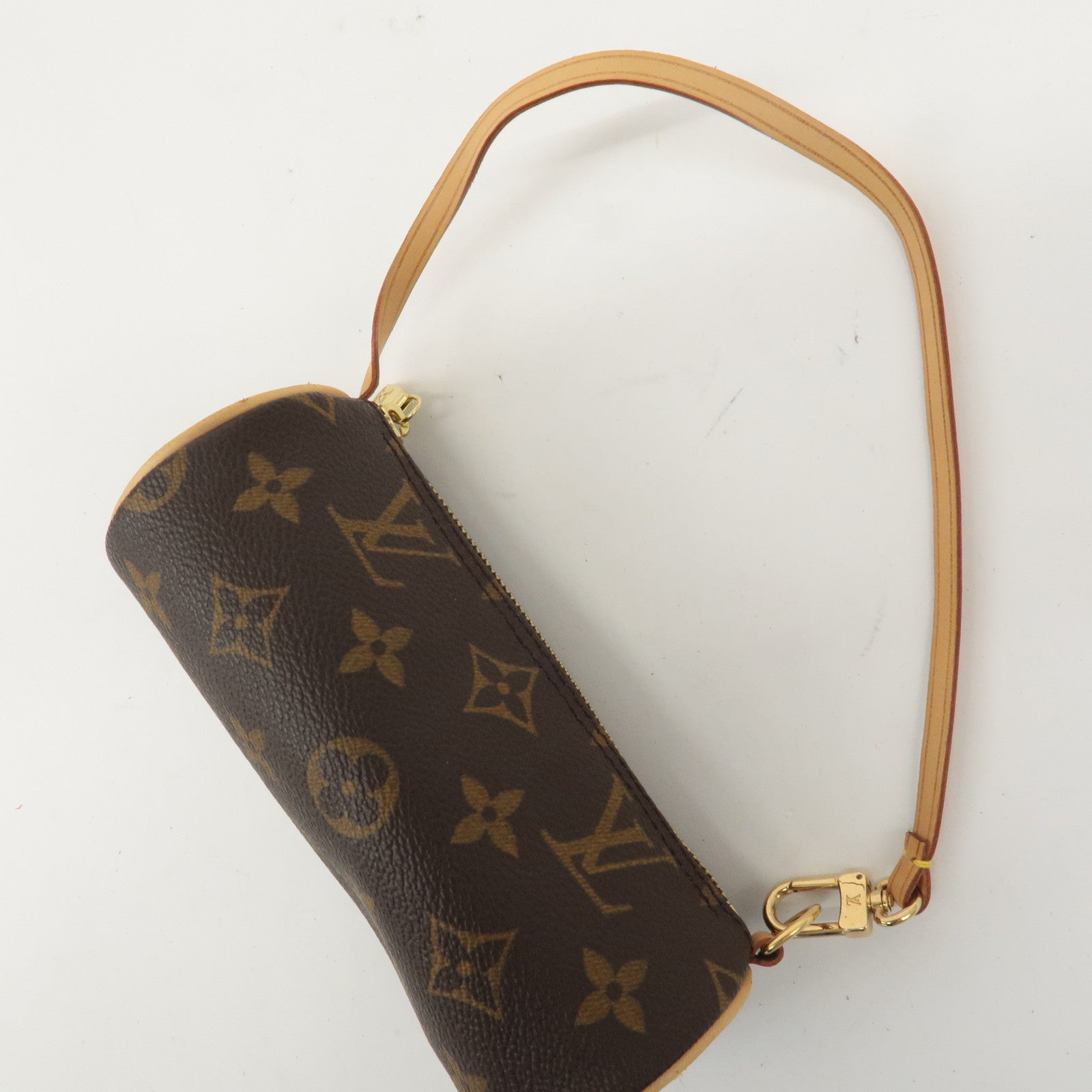 Louis Vuitton Monogram Mini Pouch for Papillon Bag New Style Brown