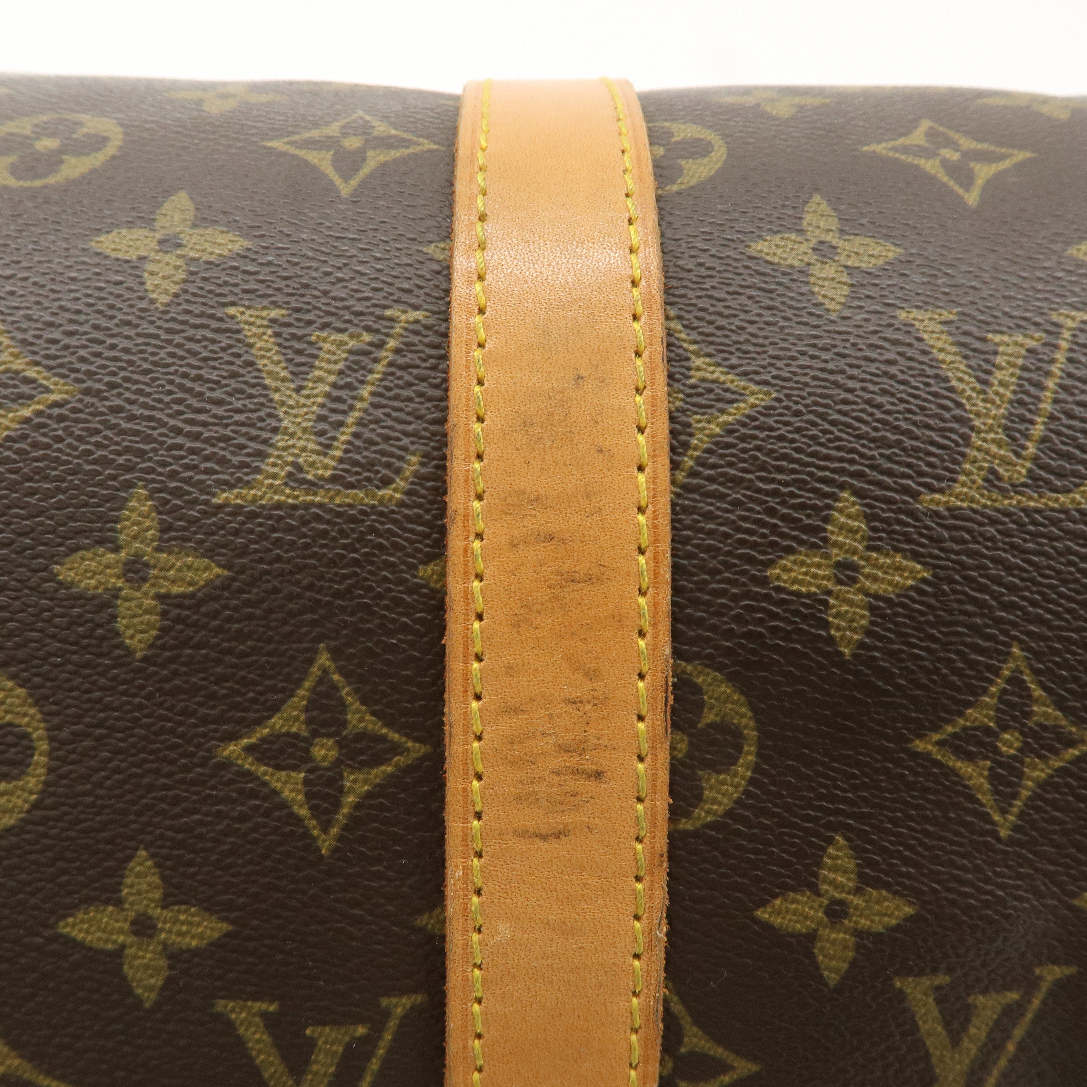 Louis Vuitton Monogram Keep All 50 Bag Brown M41426