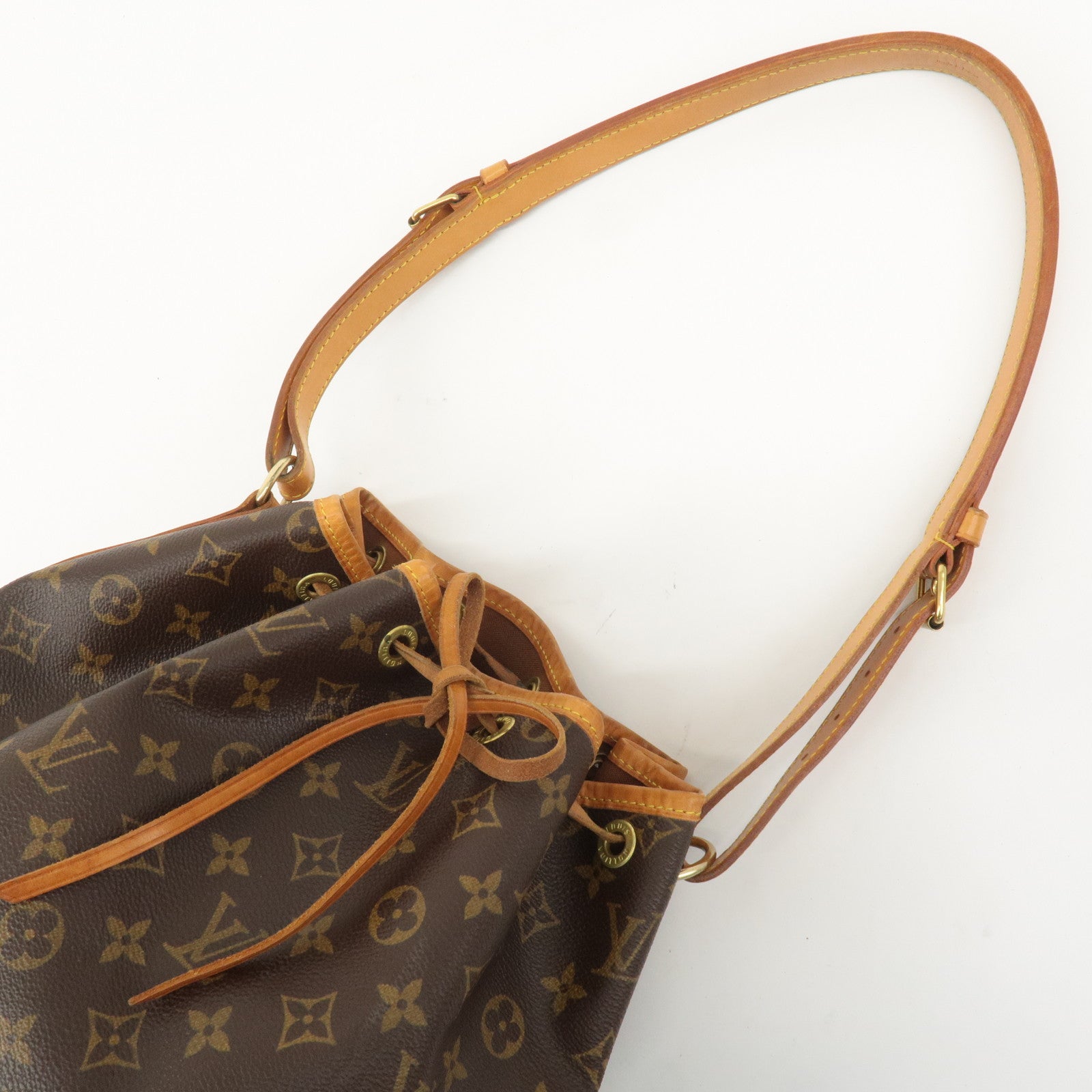 Louis Vuitton Monogram Noe Shoulder Bag Hand Bag Brown M42224