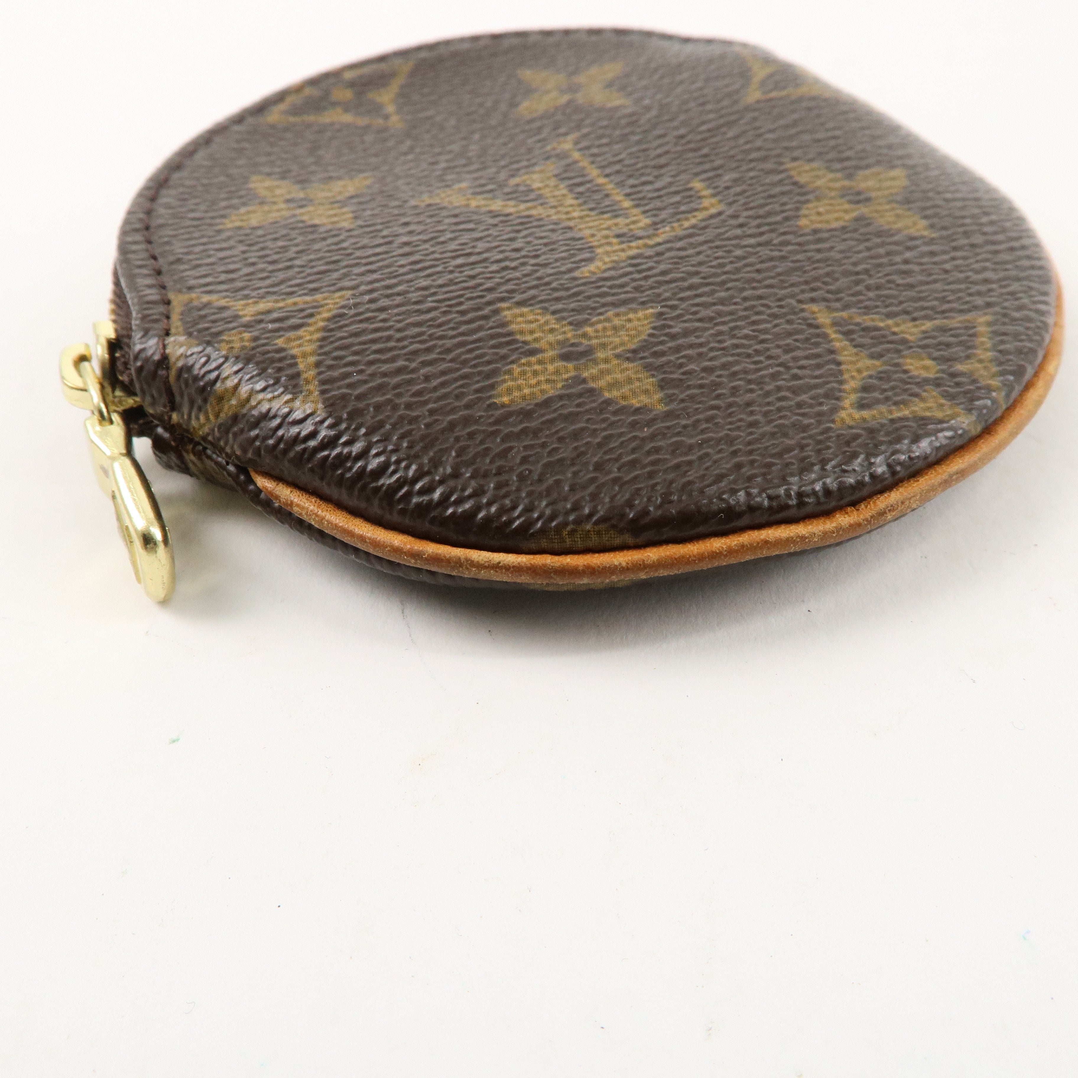 Louis Vuitton Monogram Porte Monnaie Rond Coin Case M61926