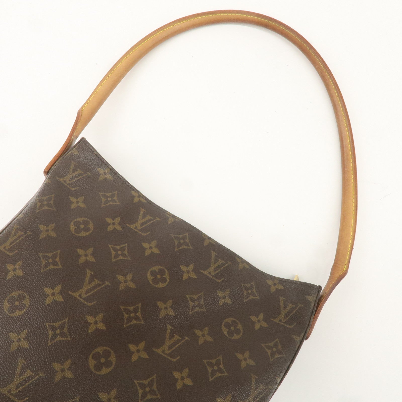 Louis Vuitton Monogram Looping GM Shoulder Bag Brown M51145