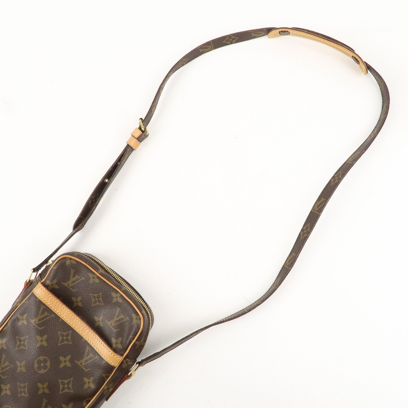 Louis Vuitton Monogram Danube Shoulder Bag Brown M45266