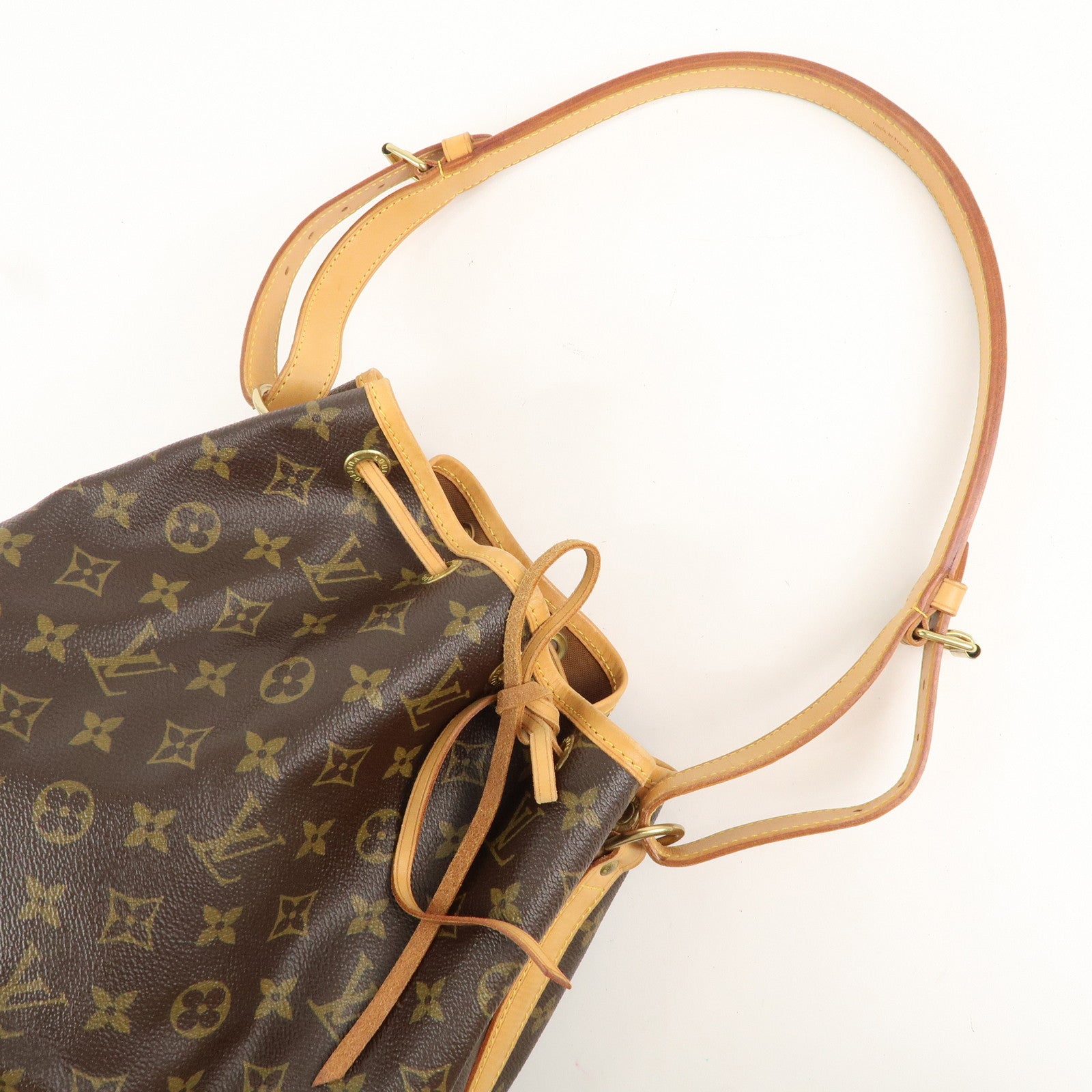 Louis Vuitton Monogram Noe Shoulder Bag Hand Bag Brown M42224