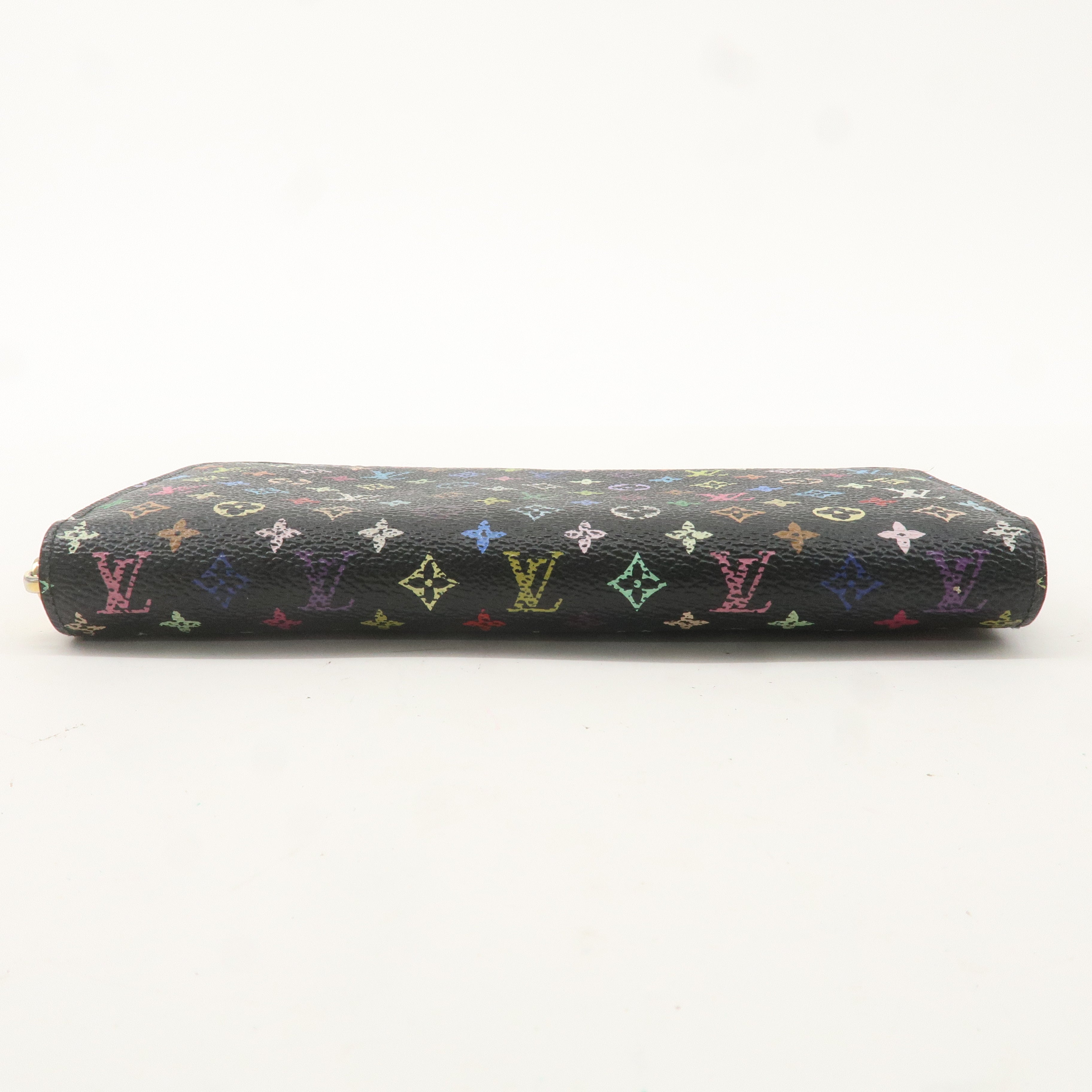 Louis Vuitton Monogram Multi Color Zippy Wallet Long Wallet M60243