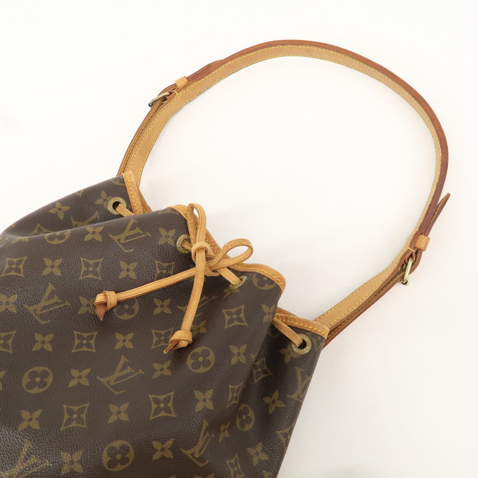 Louis Vuitton Monogram Noe Shoulder Bag Hand Bag Brown M42224