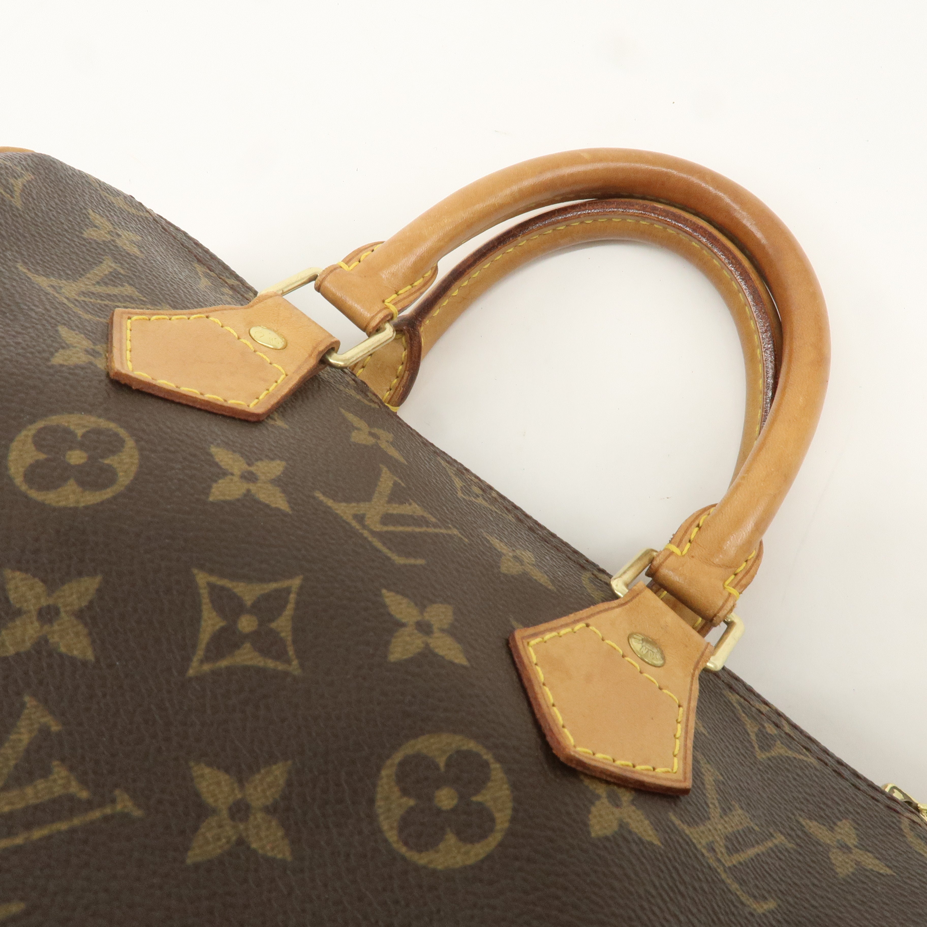 Louis Vuitton Monogram Speedy 25 Hand Bag Boston Bag M41528