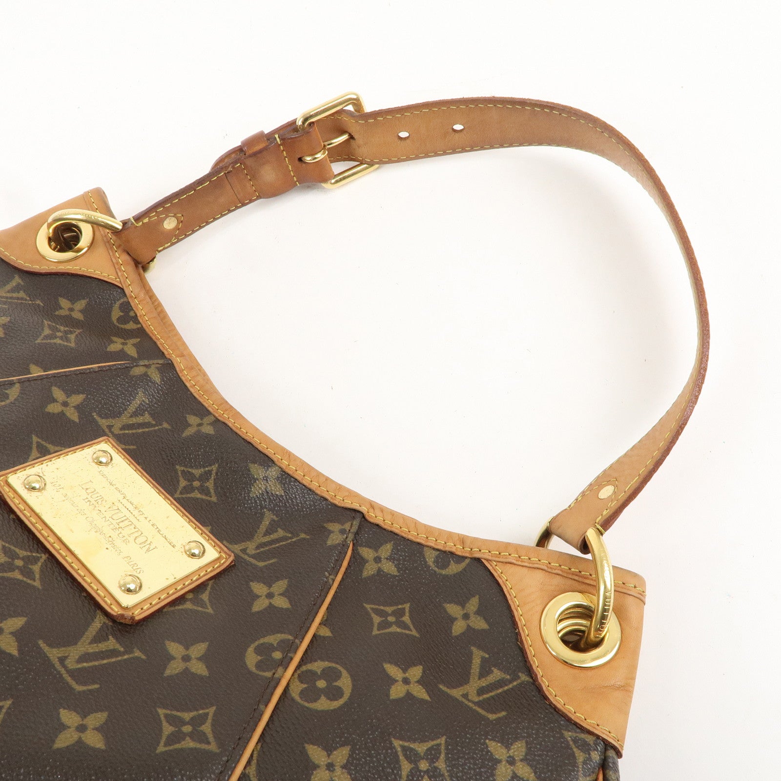 Louis Vuitton Monogram Galliera PM Shoulder Bag Brown M56382