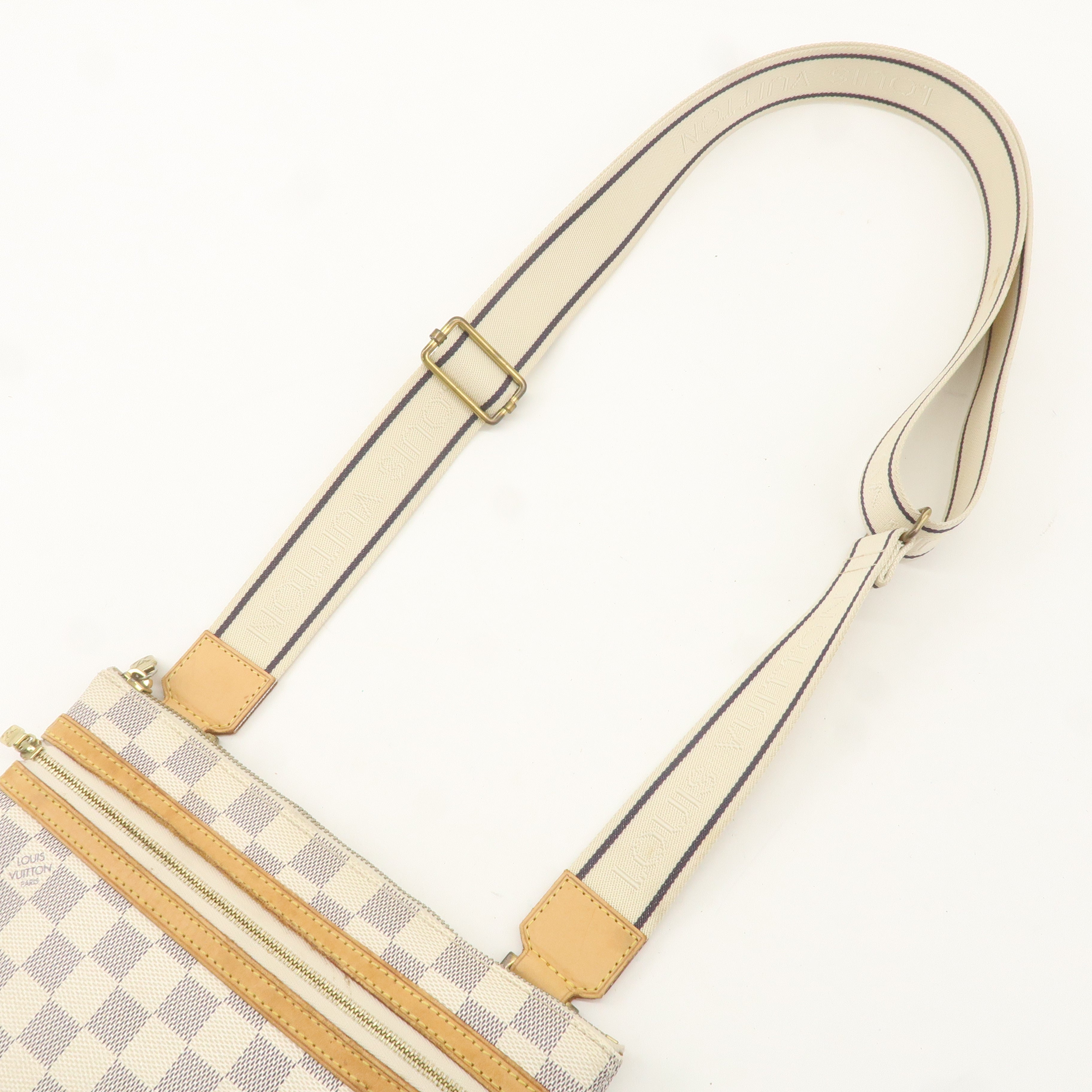 Louis Vuitton Damier Azur Pochette Bosphore Shoulder Bag N51112