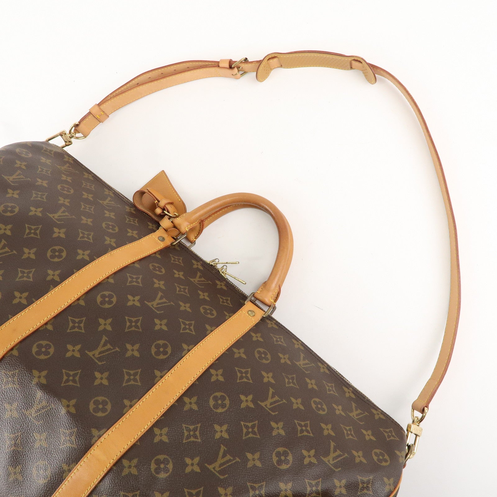 Louis Vuitton Monogram Keep All Bandouliere 60 Bag M41412