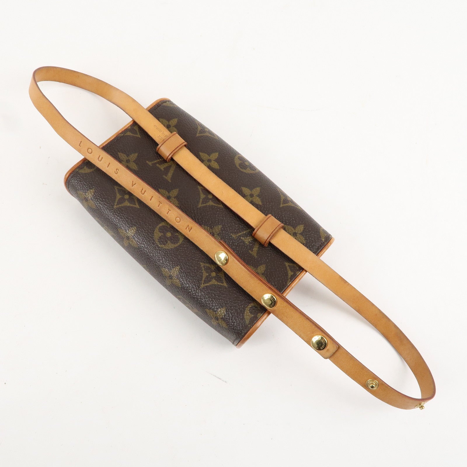 Louis Vuitton Monogram Pochette Florentine Waist Bag SizeXS M51855