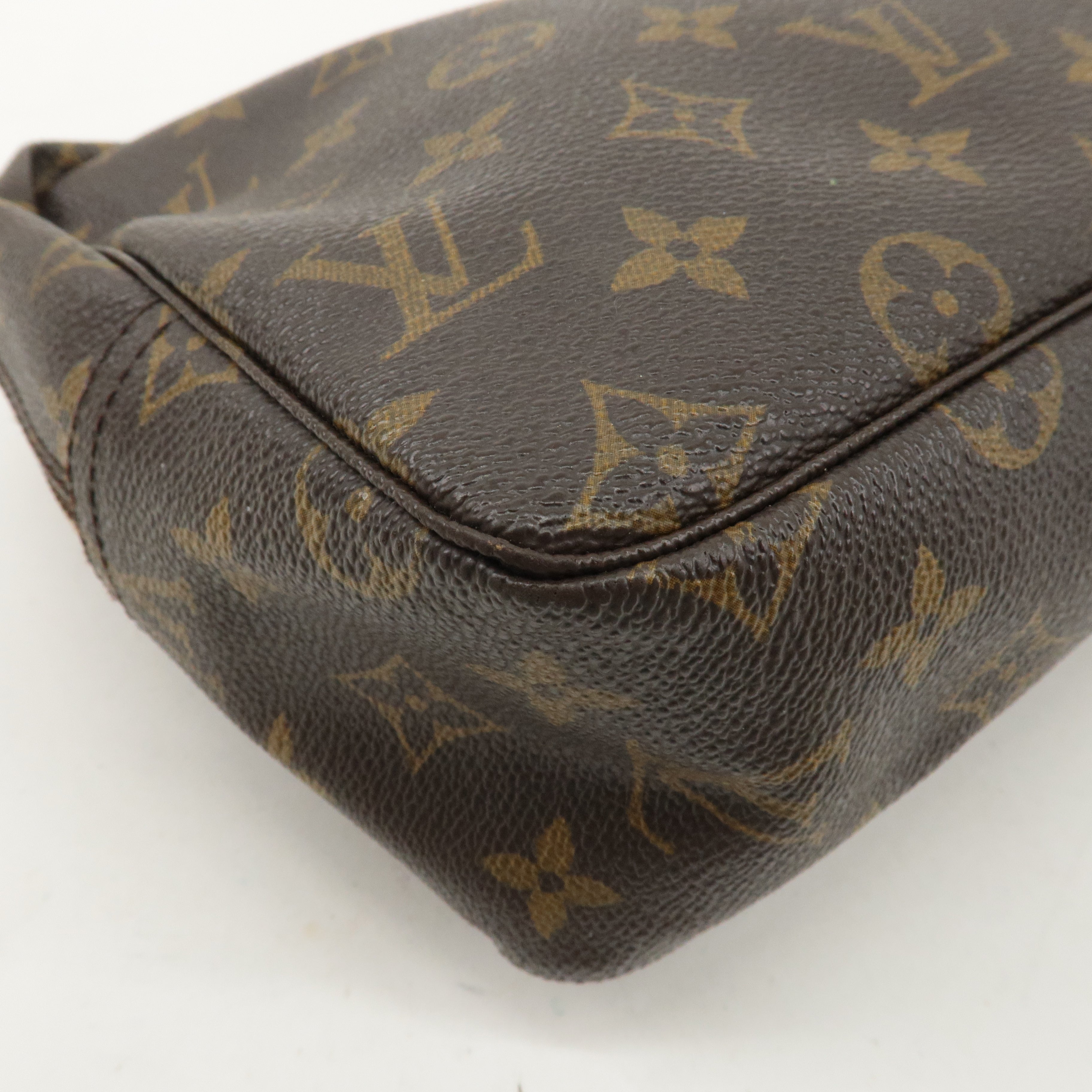 Louis Vuitton Monogram Trousse Toilette 28 Pouch Brown M47522