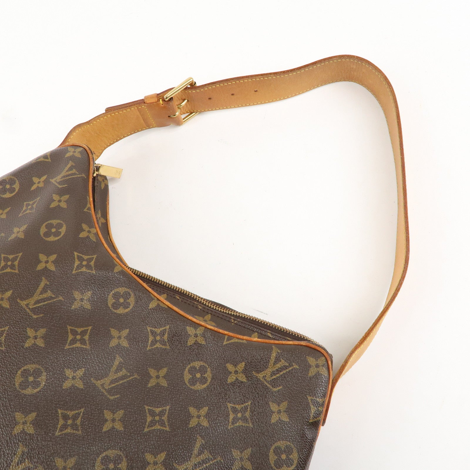 Louis Vuitton Monogram Croissant GM Shoulder Bag Brown M51511