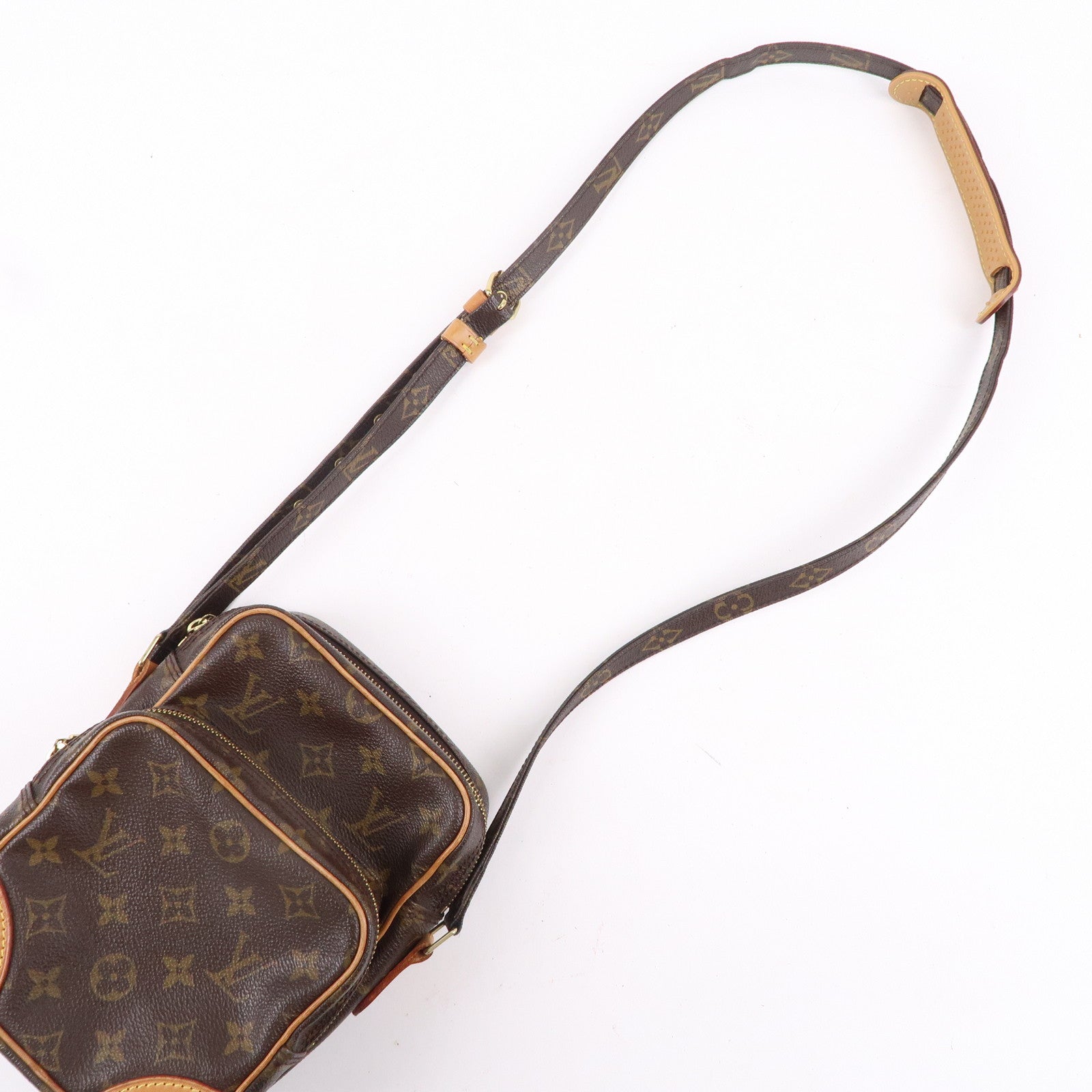 Louis Vuitton Monogram Amazone Shoulder Bag Brown M45236