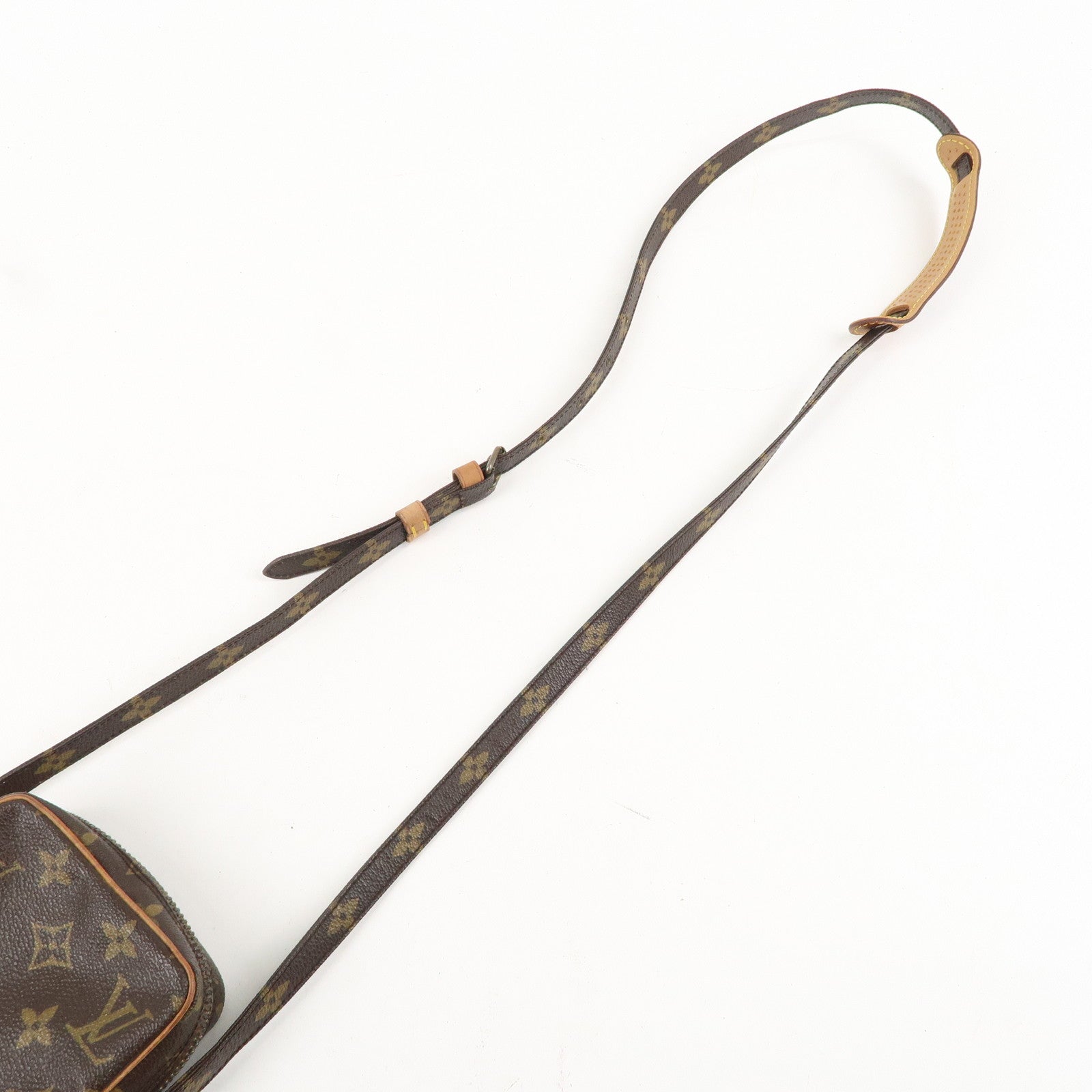 Louis Vuitton Monogram Mini Danube Shoulder Bag Brown M45268