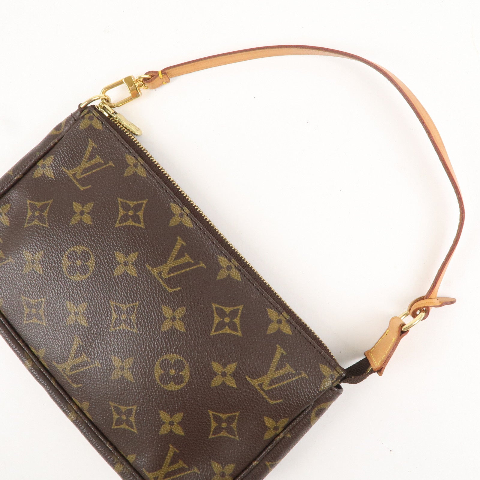 Louis Vuitton Monogram Pochette Accessoires Pouch Brown M51980