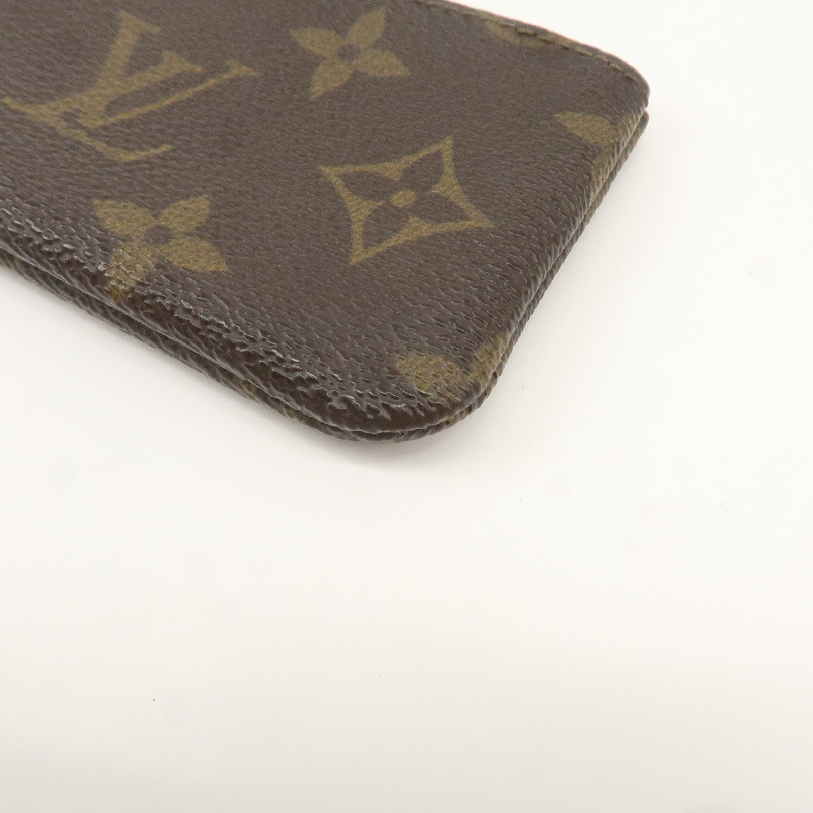 Louis Vuitton Monogram Pochette Cles Coin Case Key Case M62650