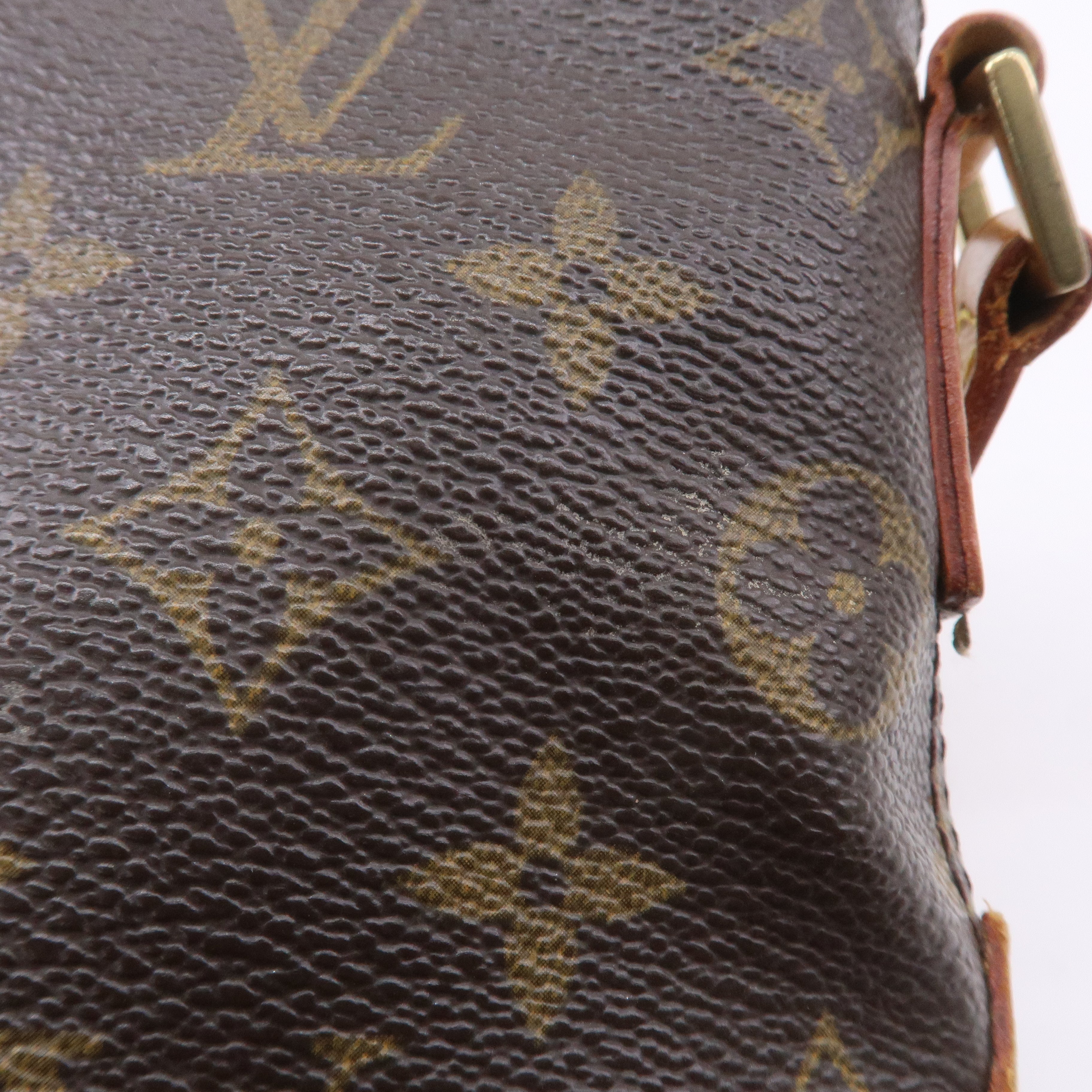 Louis Vuitton Monogram Trotteur Shoulder Bag Brown M51240