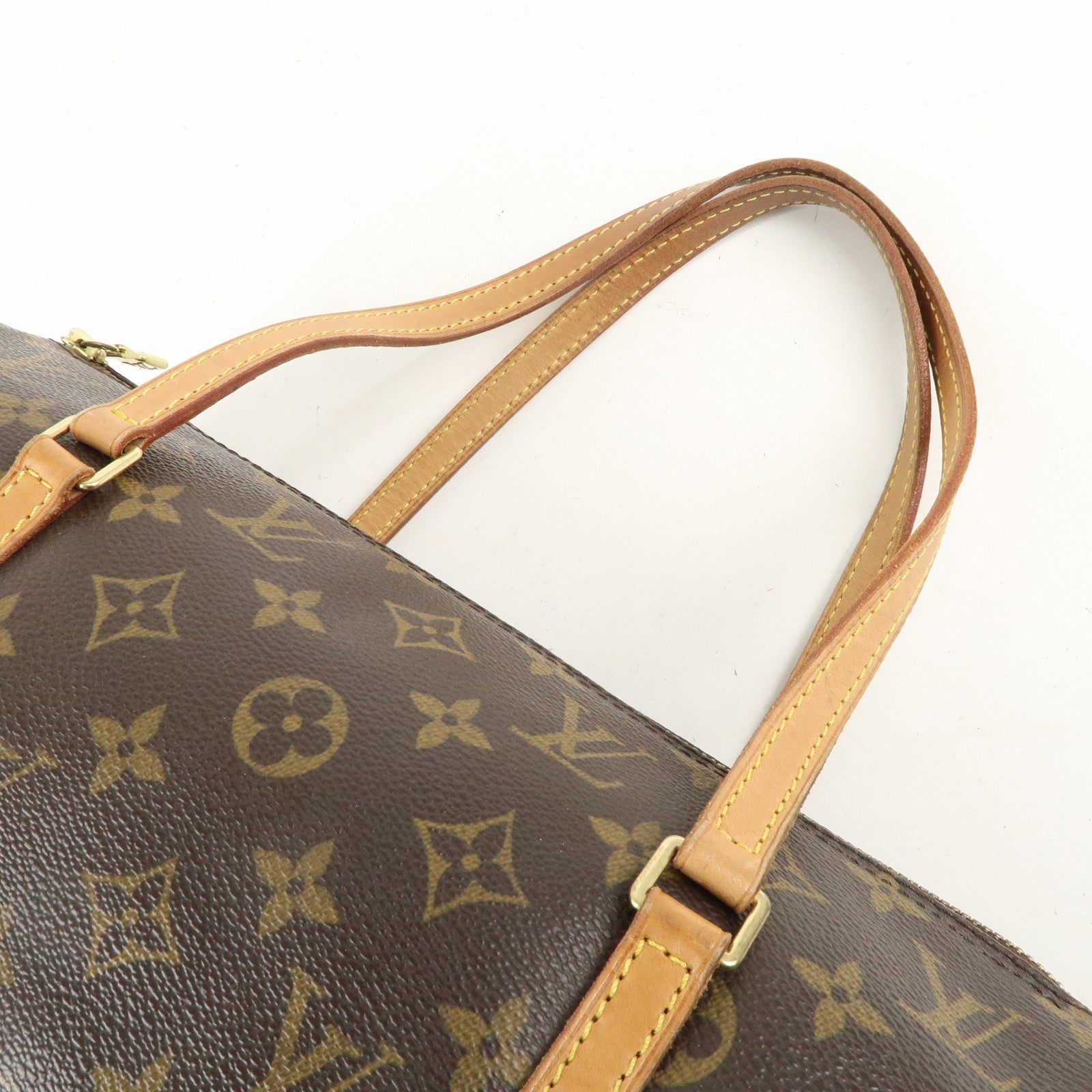 Louis Vuitton Monogram Papillon 30 Hand Bag Brown M51385