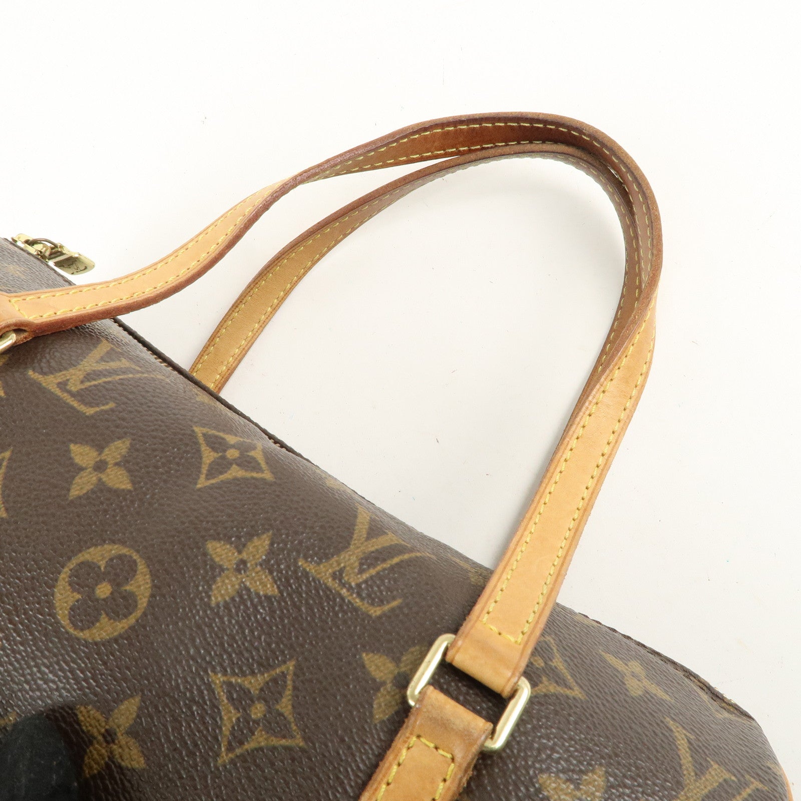 Louis Vuitton Monogram Papillon 26 Hand Bag Brown New Style M51386