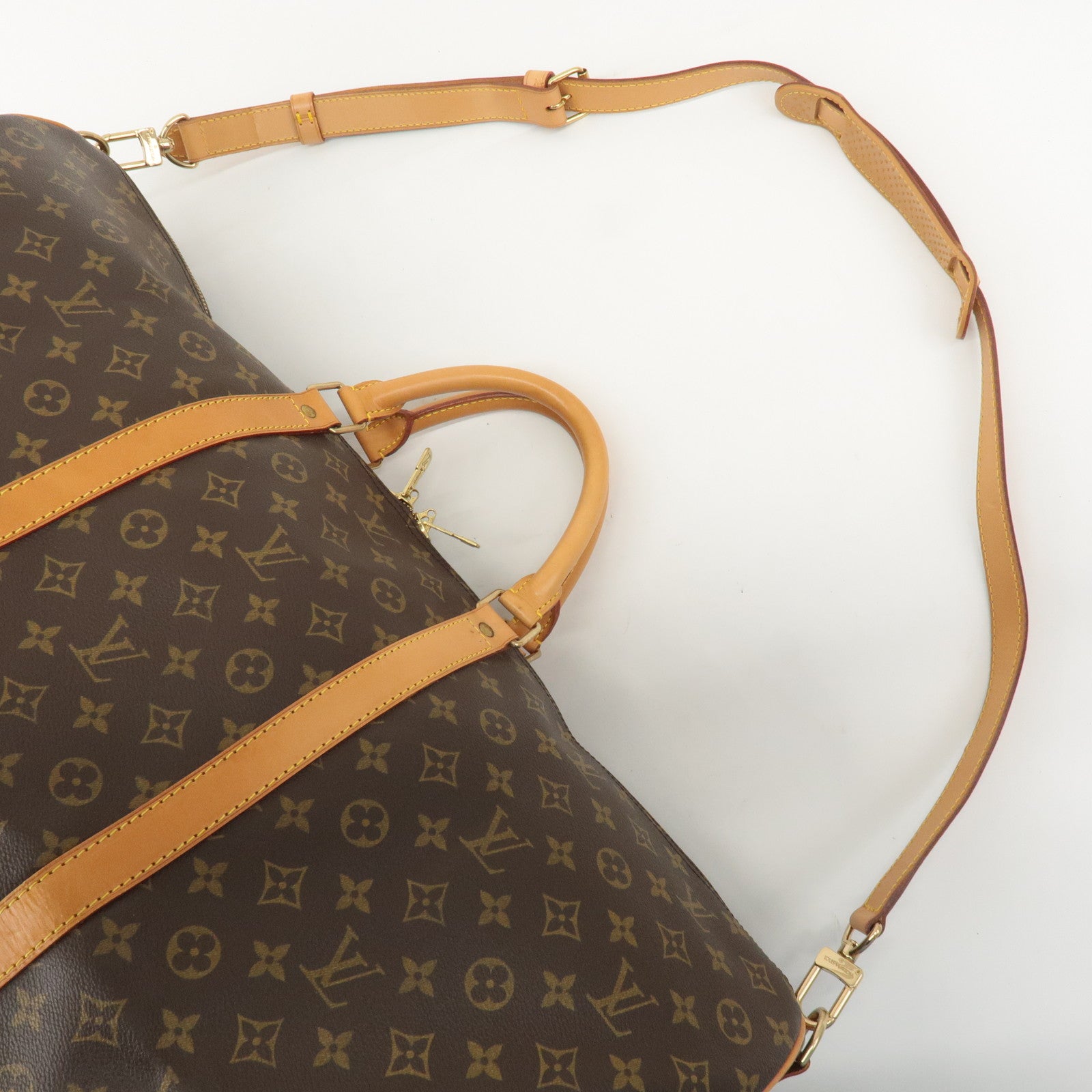 Louis Vuitton Monogram Keep All Bandouliere 60 Bag M41412