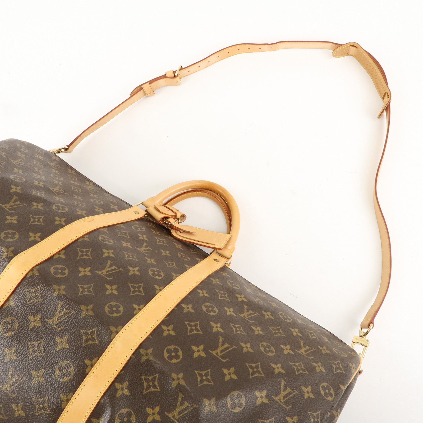 Louis Vuitton Monogram Keep All Bandouliere 60 Bag M41412