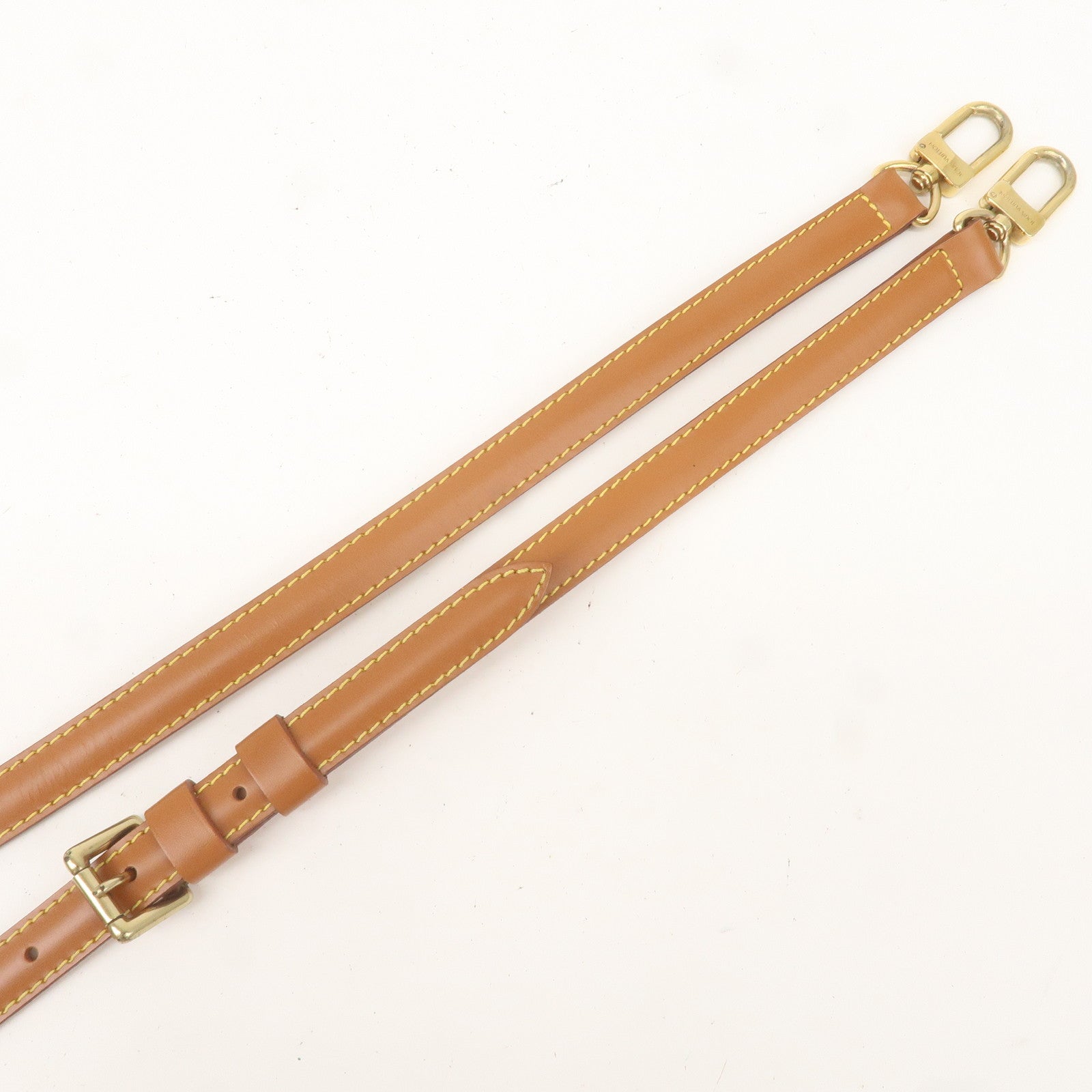 Louis Vuitton Leather Shoulder Strap for Epi Bag Zipang Gold