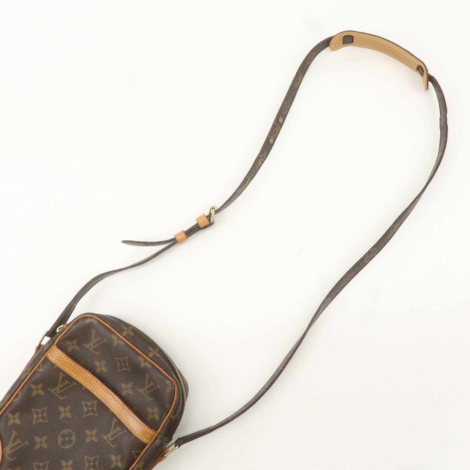 Louis Vuitton Monogram Danube Shoulder Bag Brown M45266