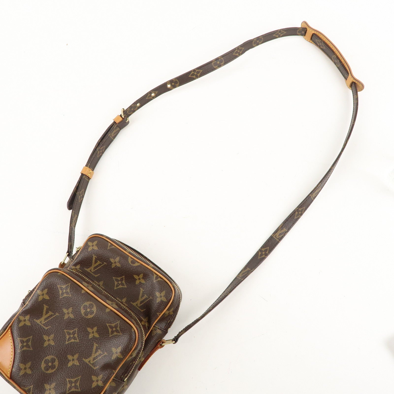 Louis Vuitton Monogram Amazone Shoulder Bag Brown M45236