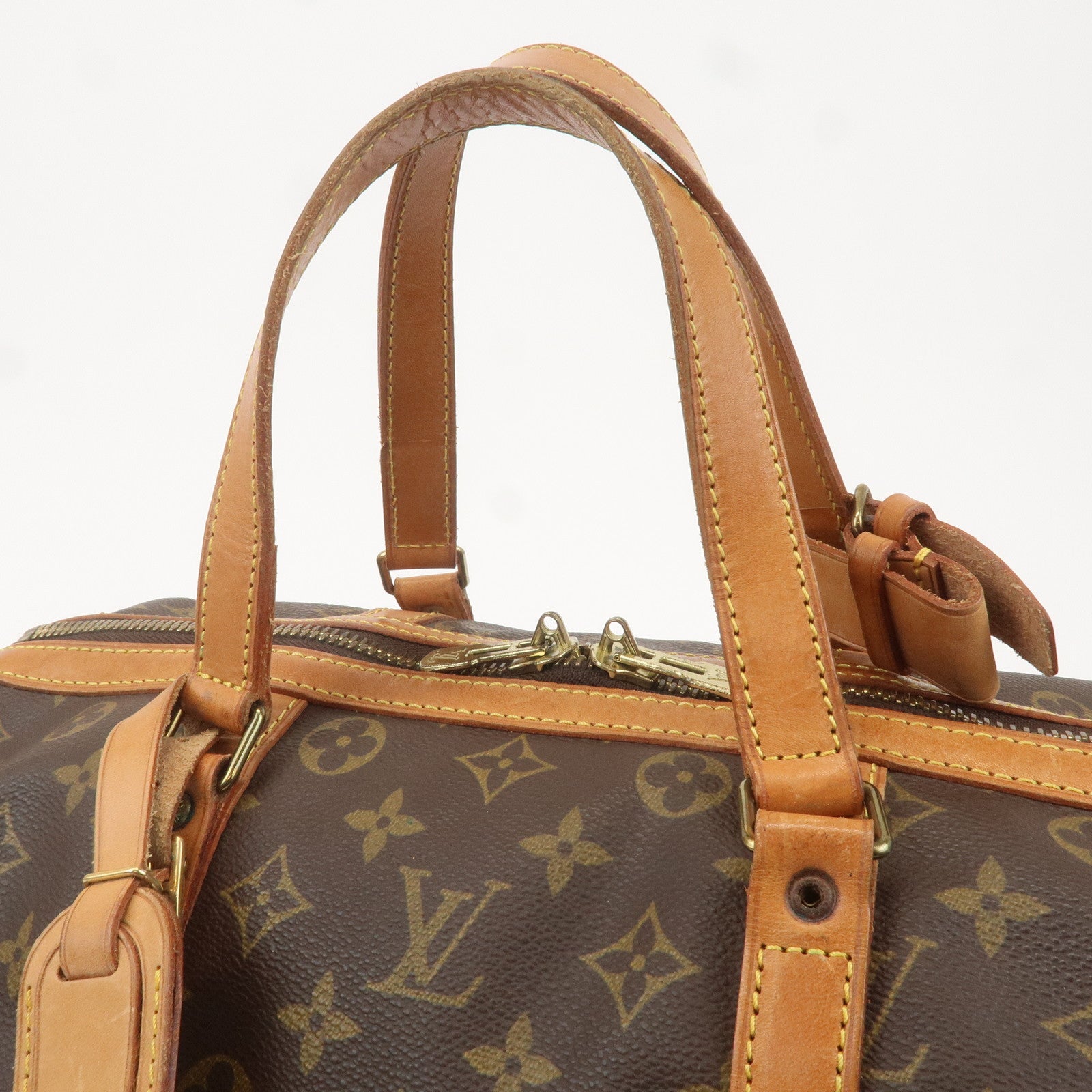 Louis Vuitton Monogram Sac Souple 35 Boston Bag M41626