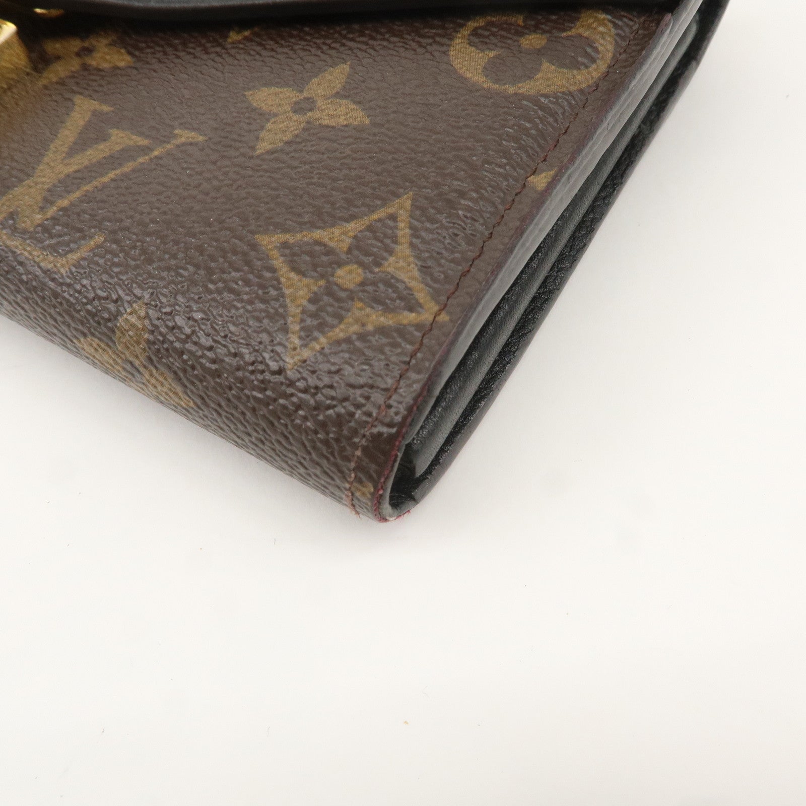 Louis Vuitton Monogram Portefeuille Pallas Wallet Noir M58415