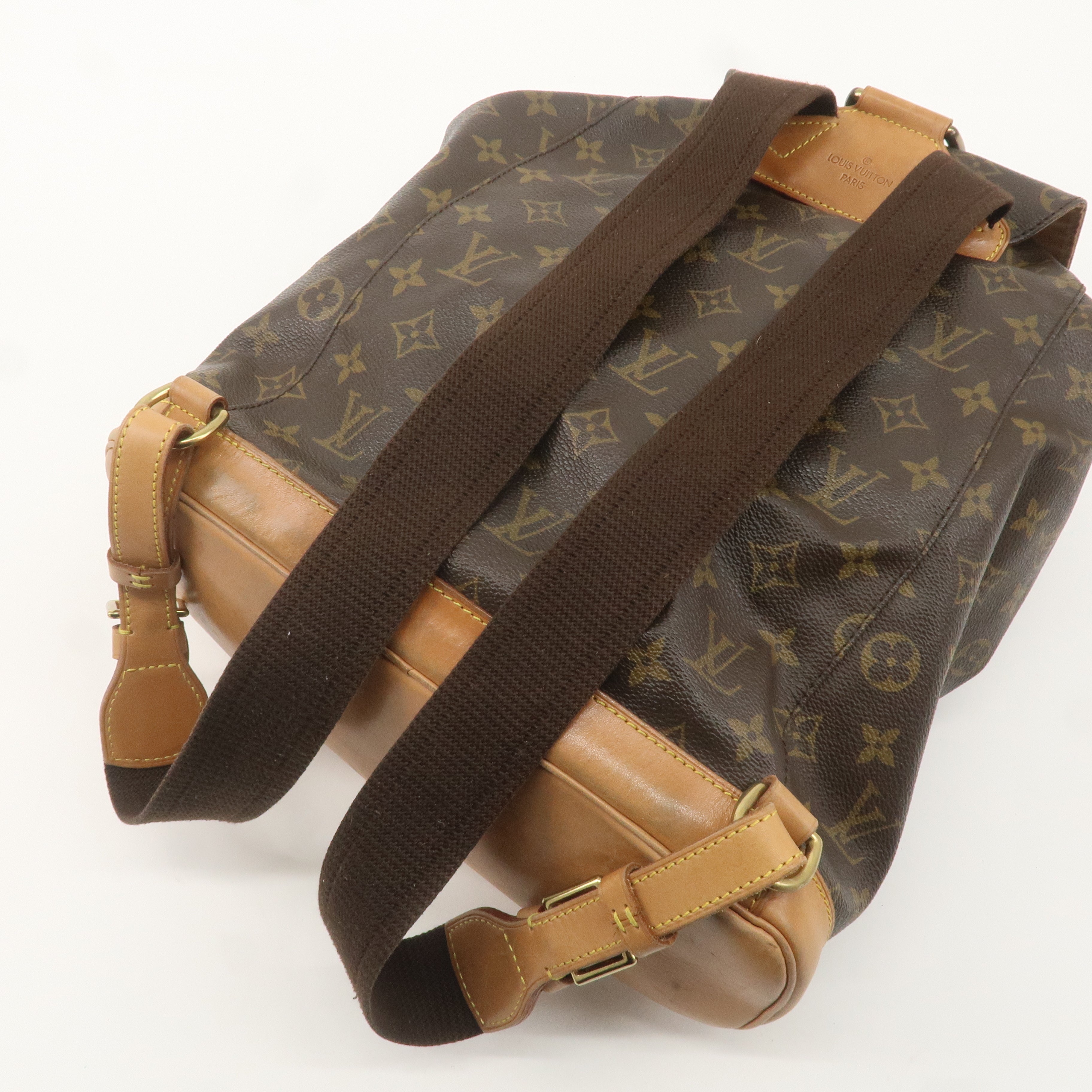 Louis Vuitton Monogram Montsouris GM Back Pack Brown M51135