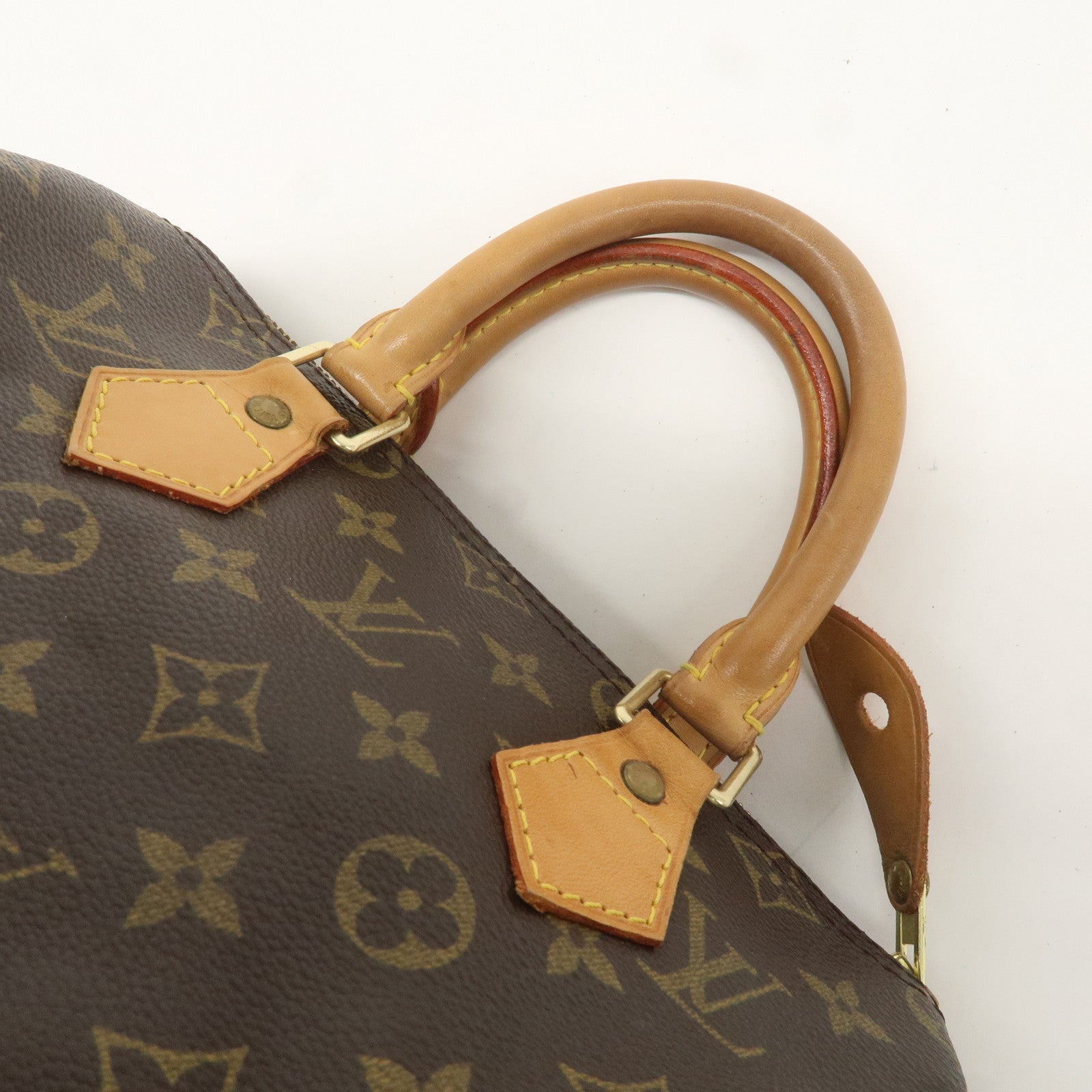 Louis Vuitton Monogram Speedy 25 Hand Bag Boston Bag M41528