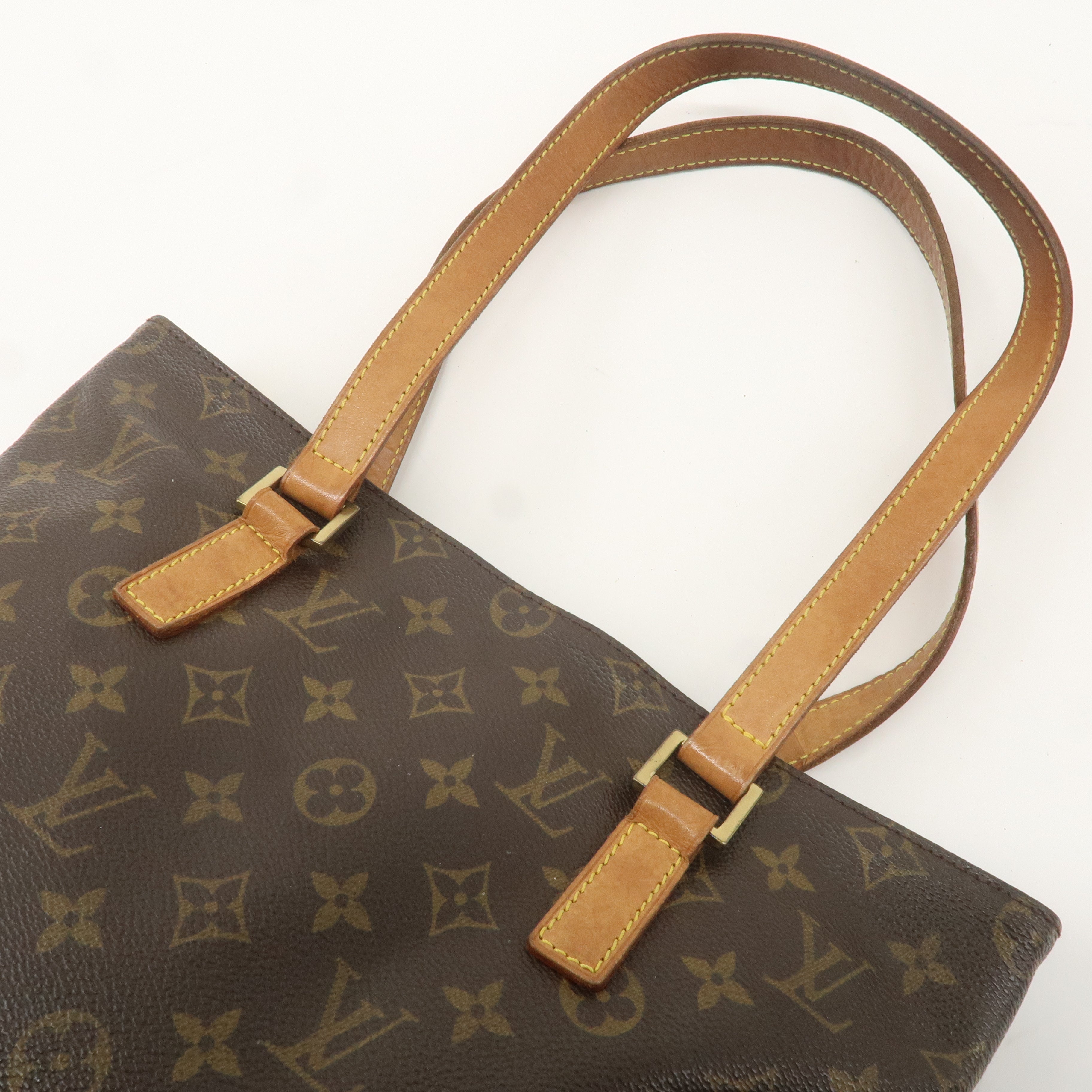 Louis Vuitton Monogram Cabas Piano Tote Bag Hand Bag M51148