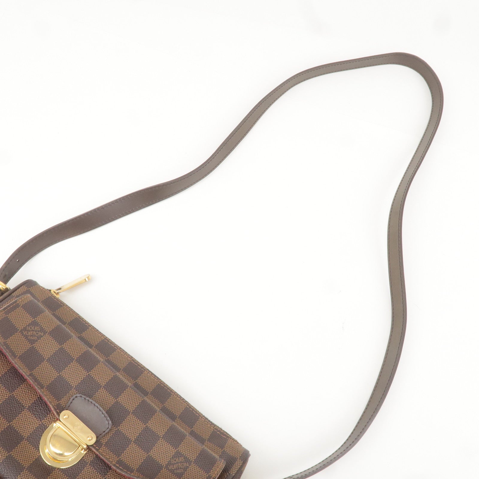 Louis Vuitton Damier Ravello GM Shoulder Bag Brown N60006