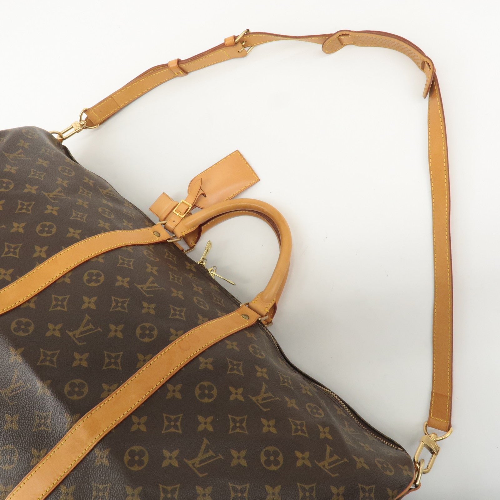 Louis Vuitton Monogram Keep All Bandouliere 60 Bag M41412