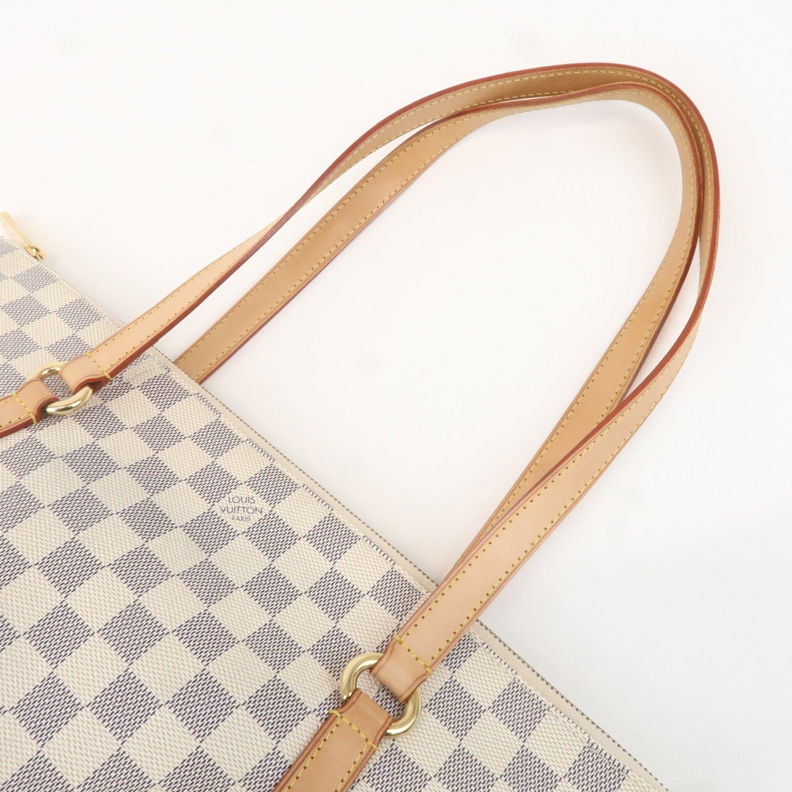 Louis Vuitton Damier Azur Totally MM Tote Bag Shoulder Bag N51261