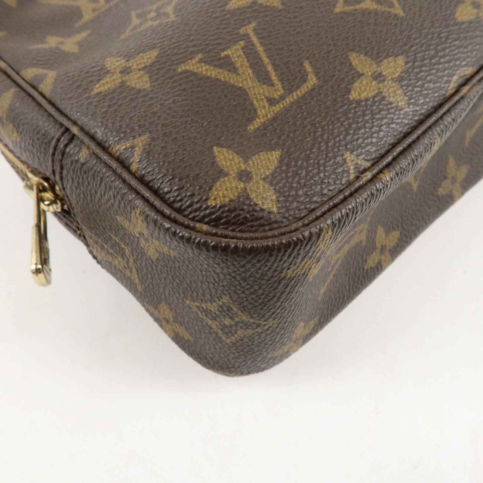 Louis Vuitton Monogram Trousse Toilette 23 Pouch Brown M47524