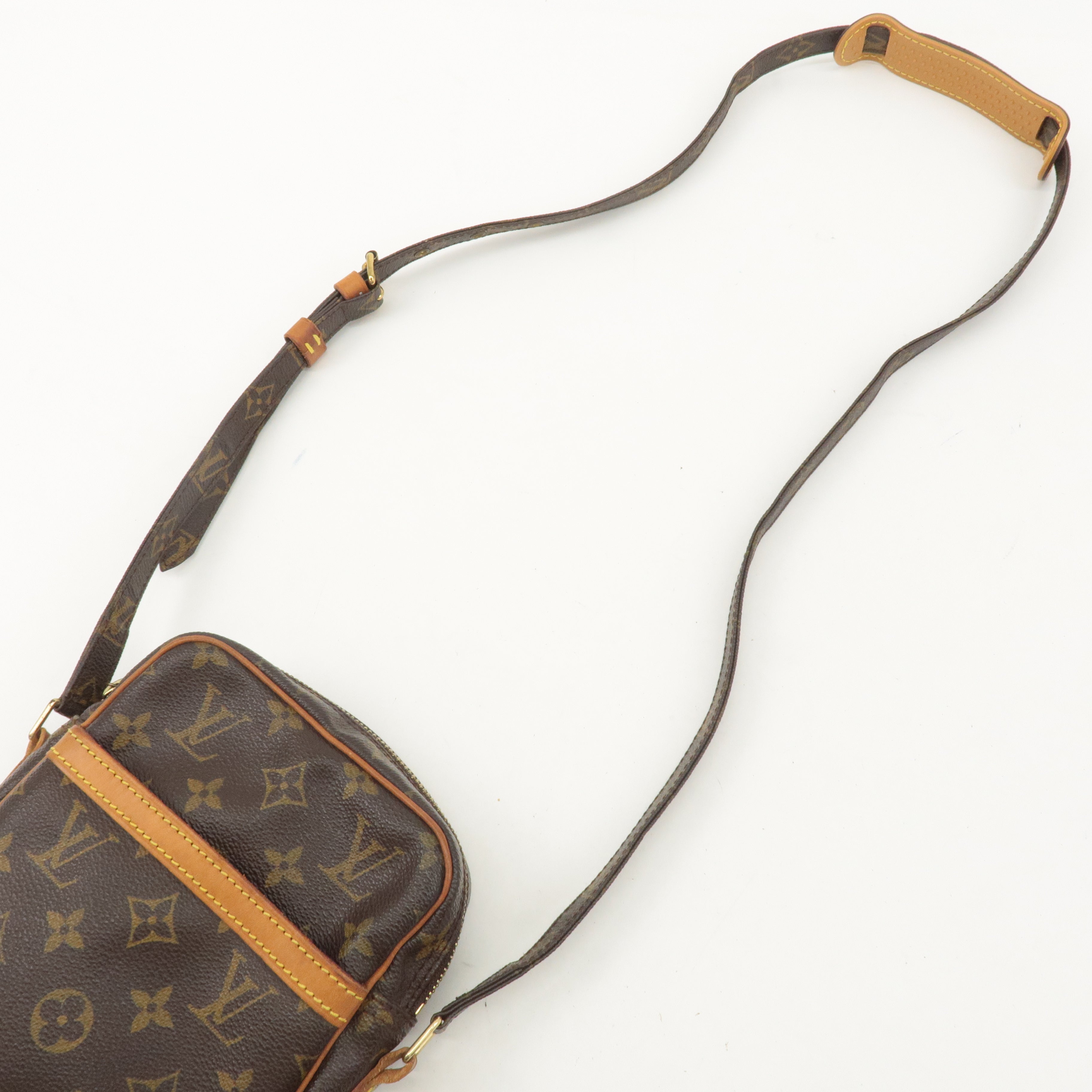 Louis Vuitton Monogram Danube Shoulder Bag Brown M45266