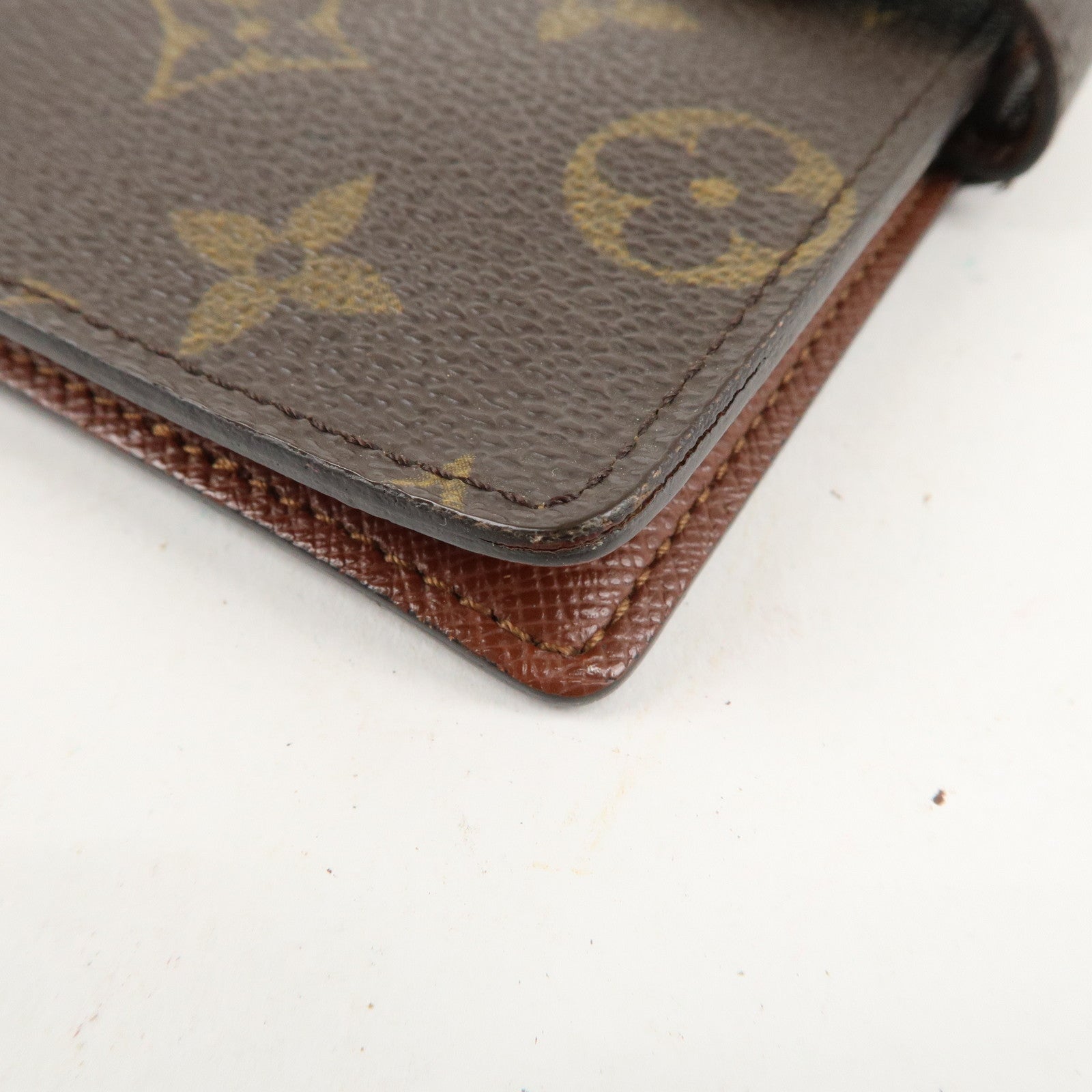 Louis Vuitton Monogram Agenda PM Planner Cover Brown R20005