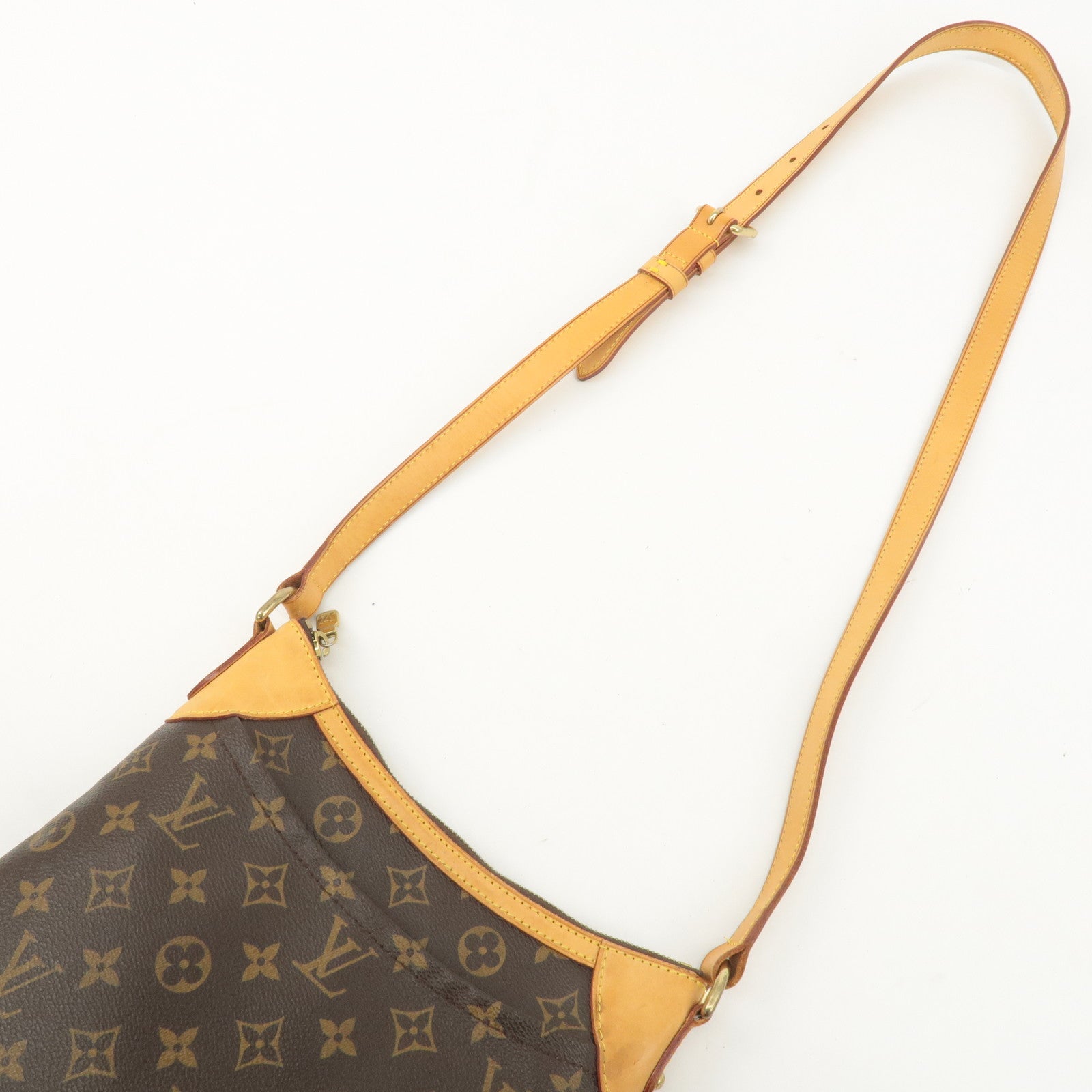 Louis Vuitton Monogram Odeon PM Shoulder Bag Brown M56390