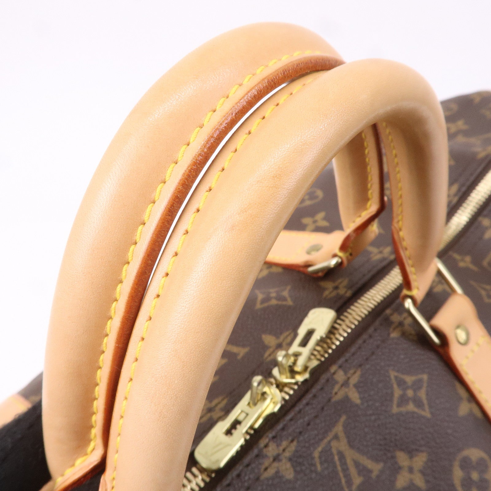 Louis Vuitton Monogram Keep All 60 Boston Bag Brown M41422